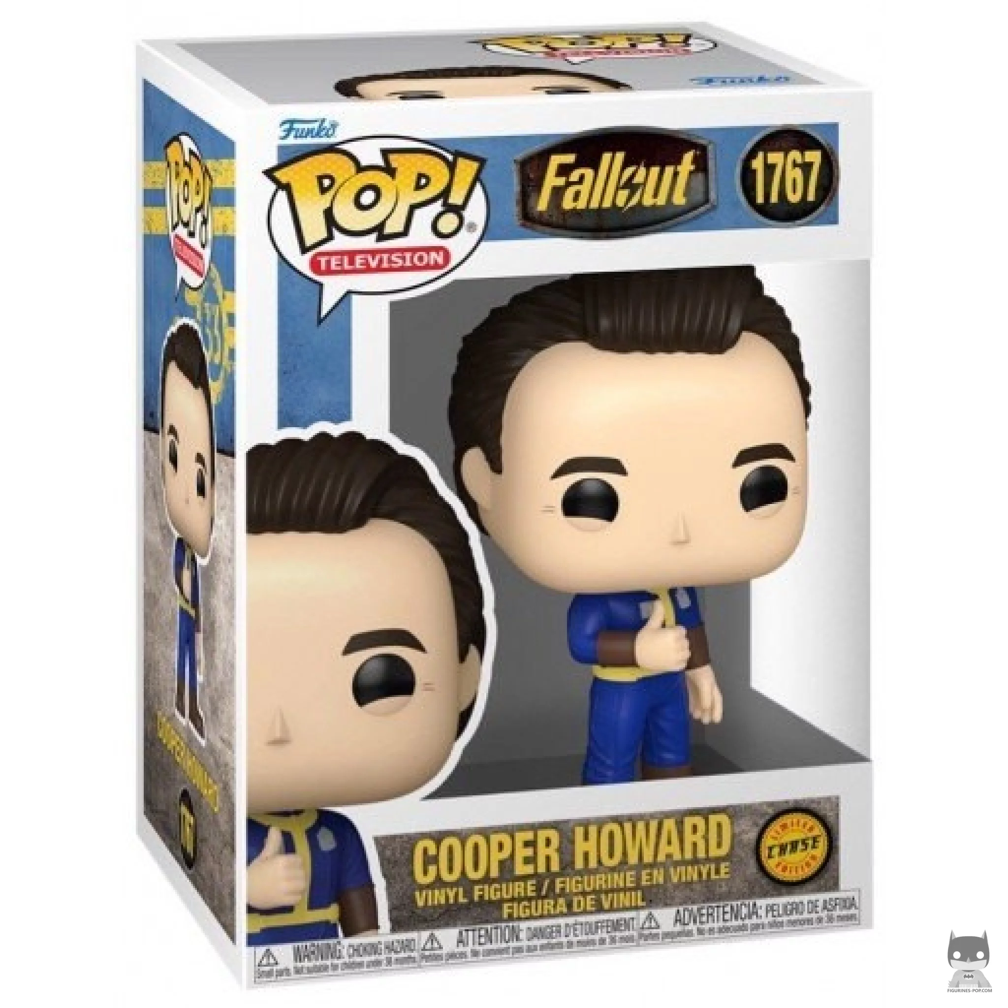 Cooper Howard (Chase) Funko Pop! figure in its box