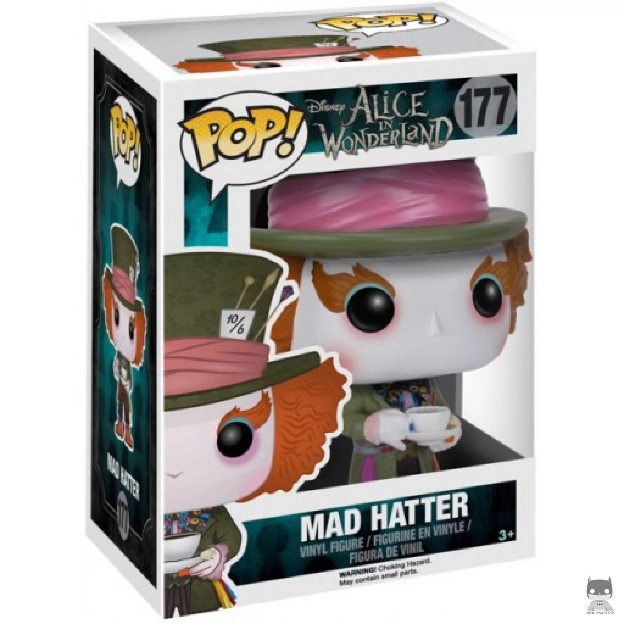 Mad Hatter Funko Pop! figure in its box