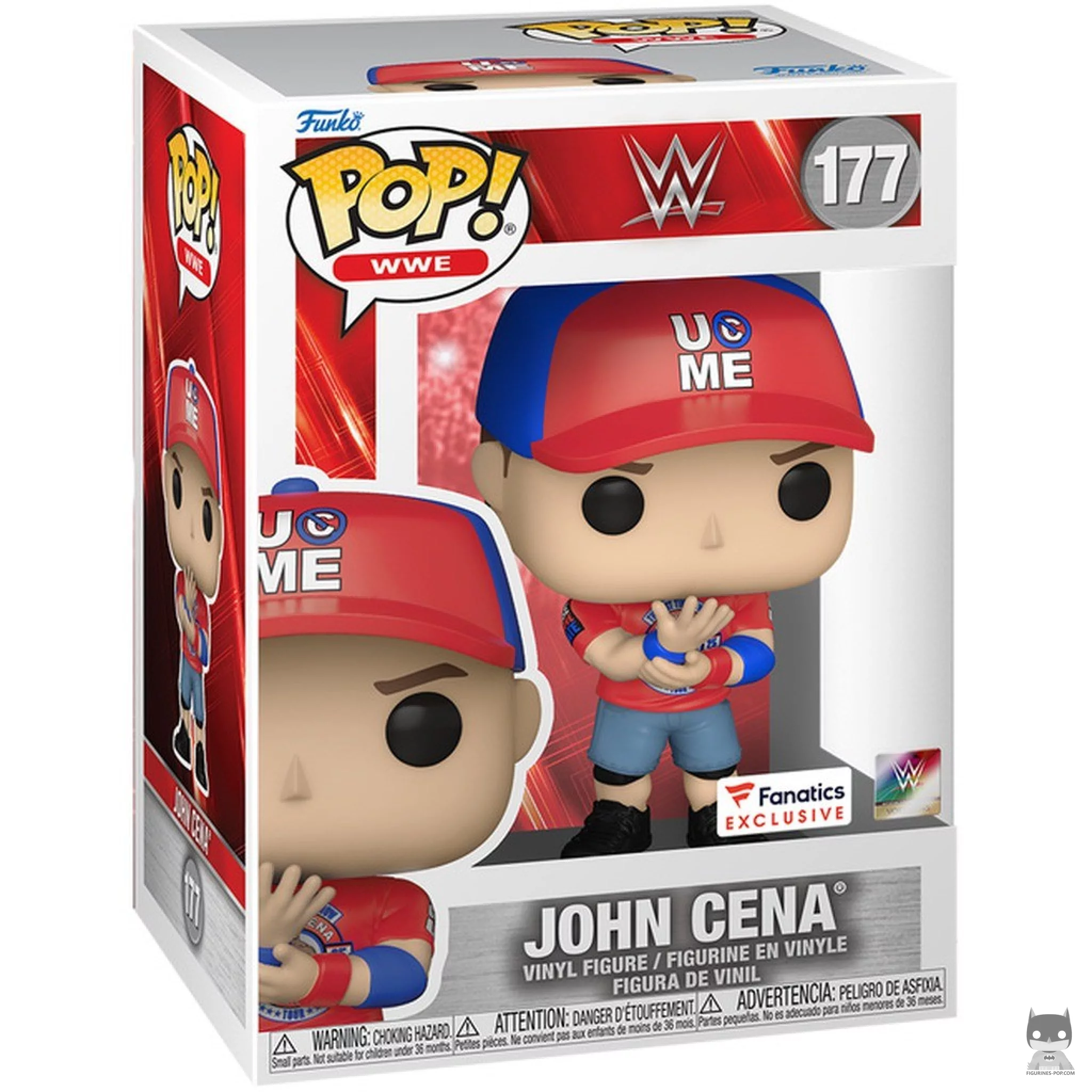 John Cena Funko Pop! figure in its box