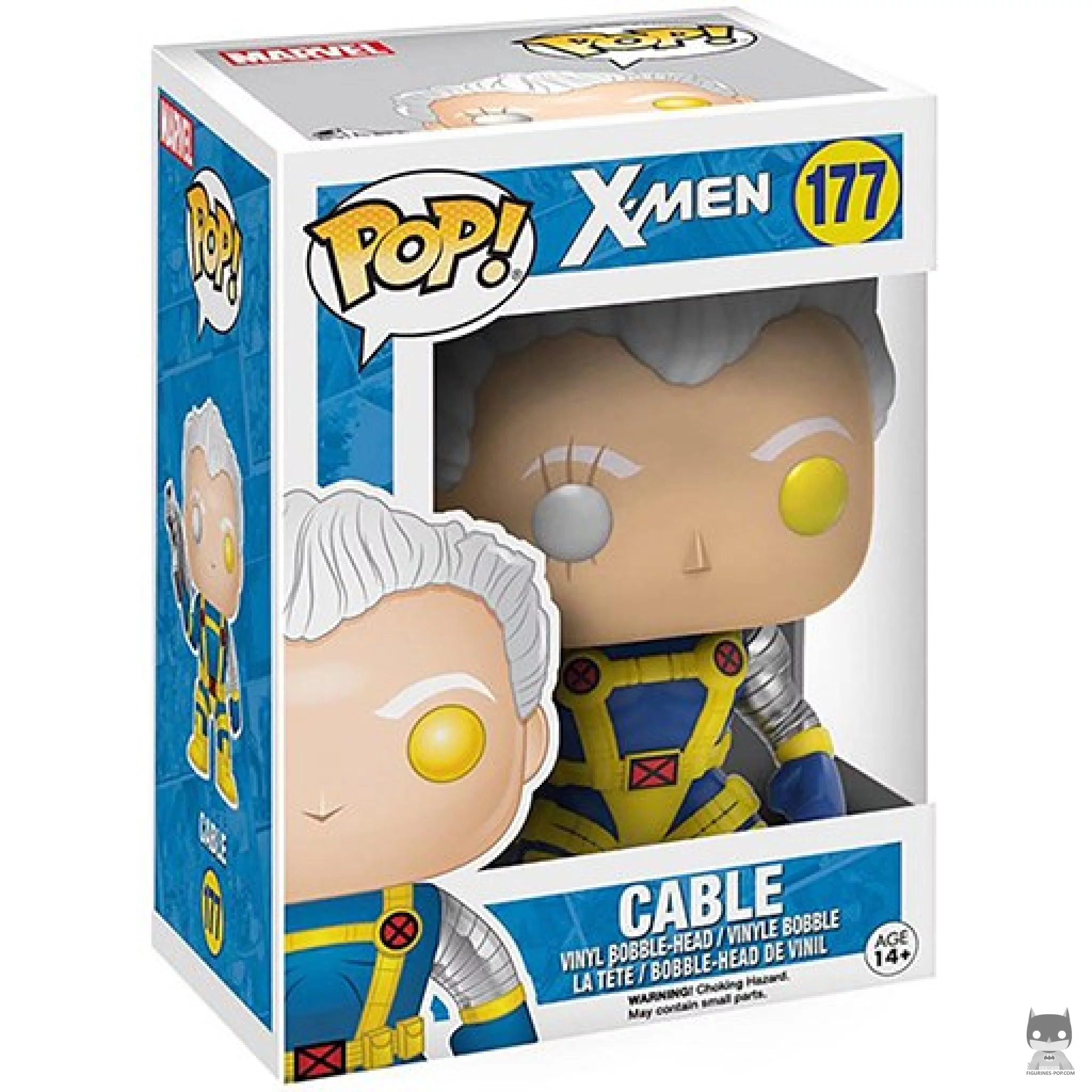 Cable Funko Pop! figure in its box