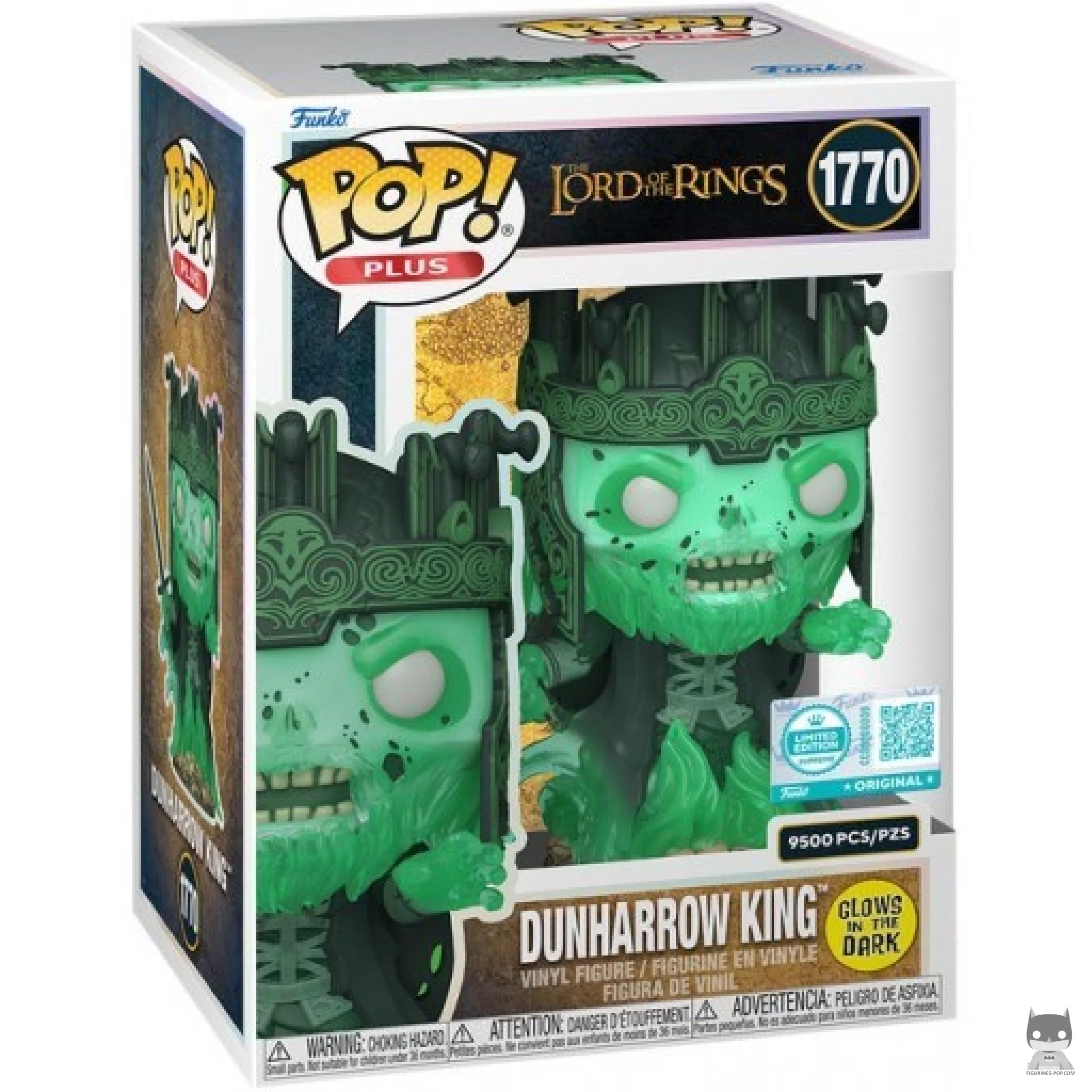 Dunharrow King (Glow in the Dark) Funko Pop! figure in its box