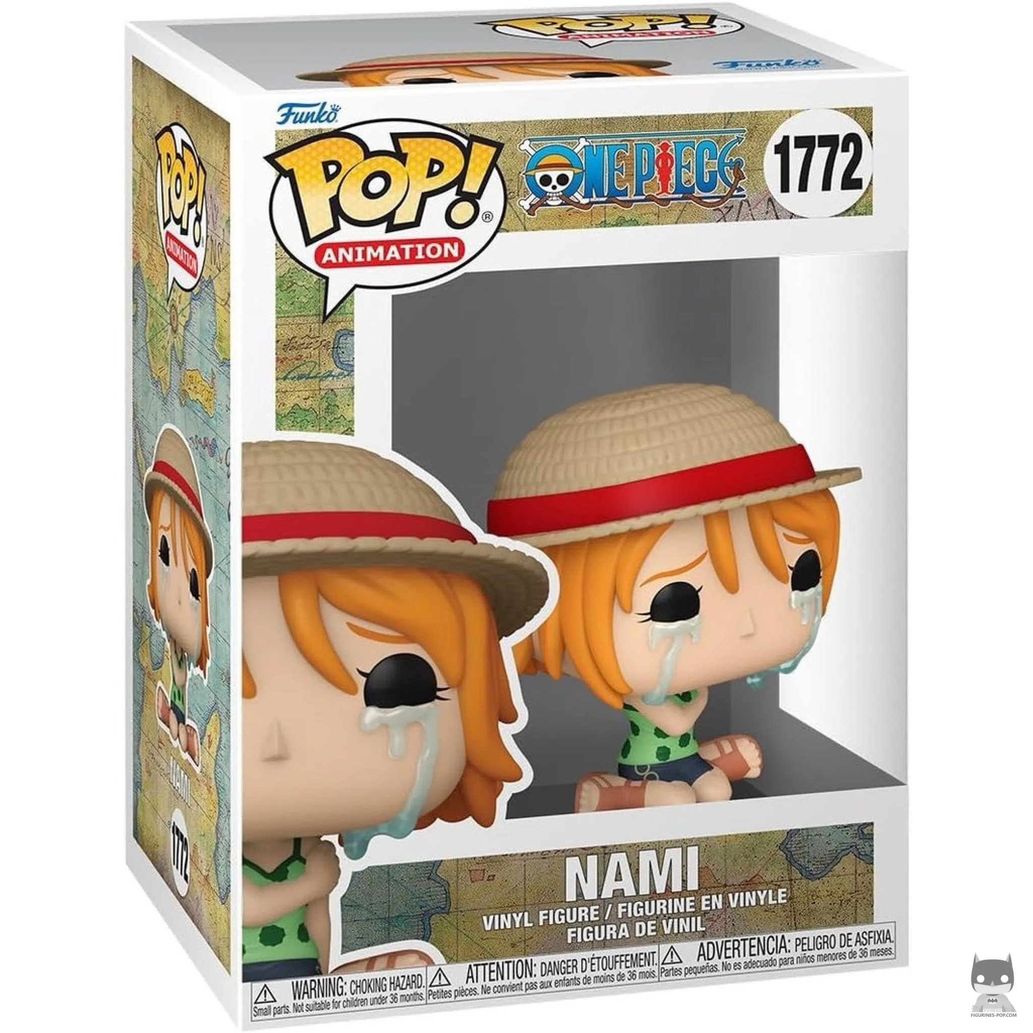 Nami (Crying) Funko Pop! figure in its box