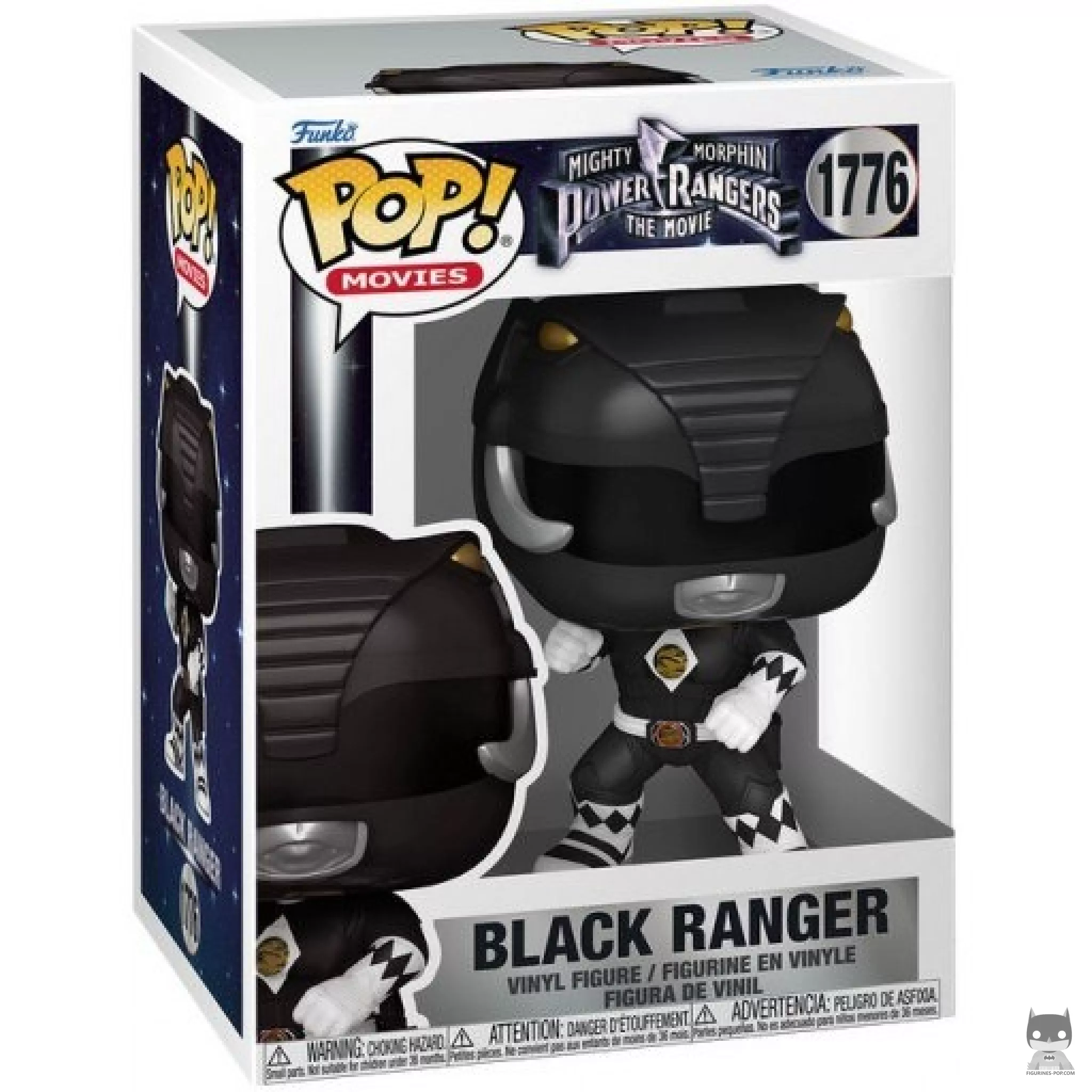 Black Ranger Funko Pop! figure in its box