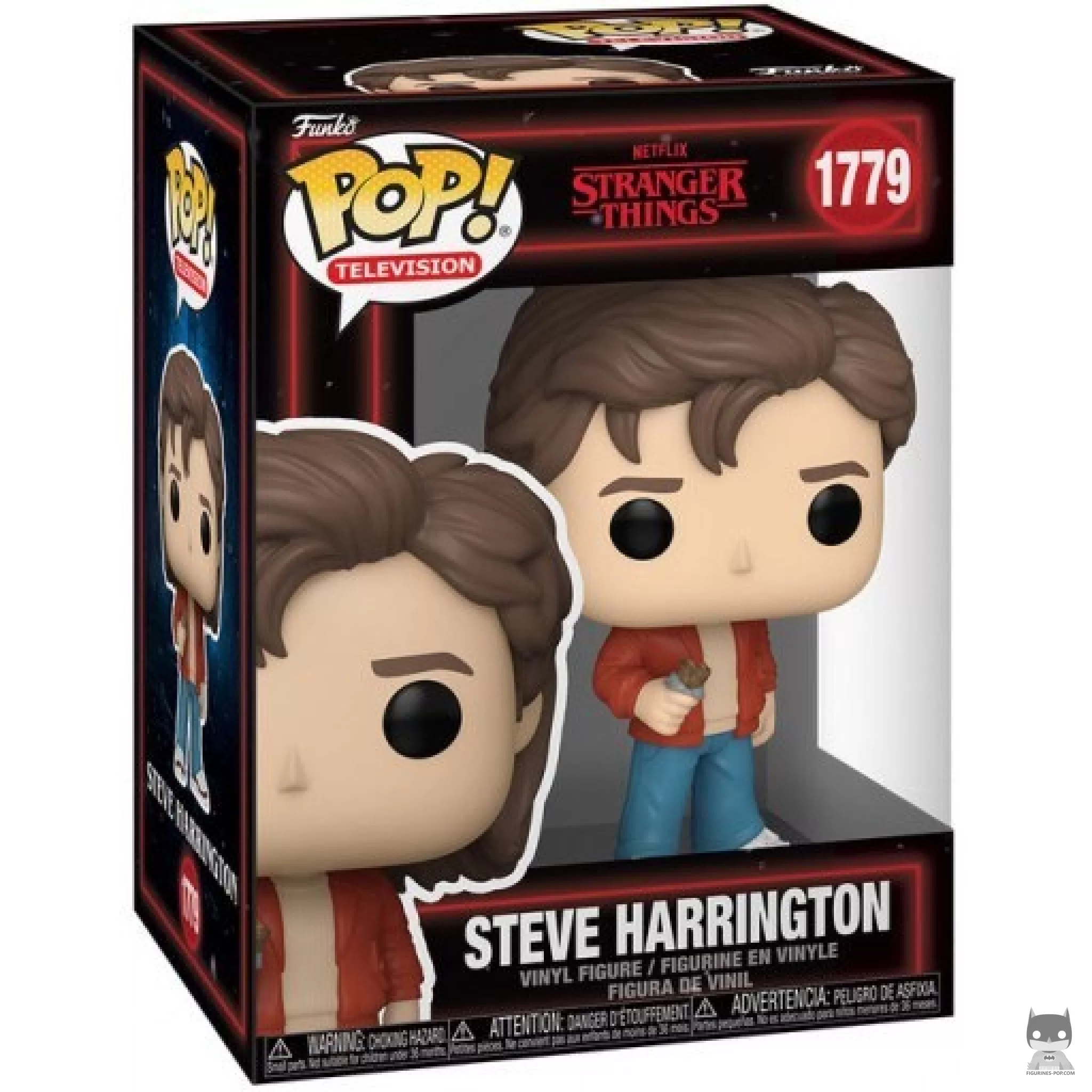 Steve Harrington Funko Pop! figure in its box