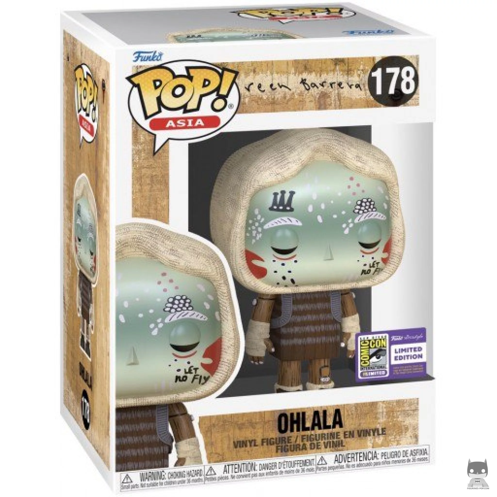 Ohlala Funko Pop! figure in its box