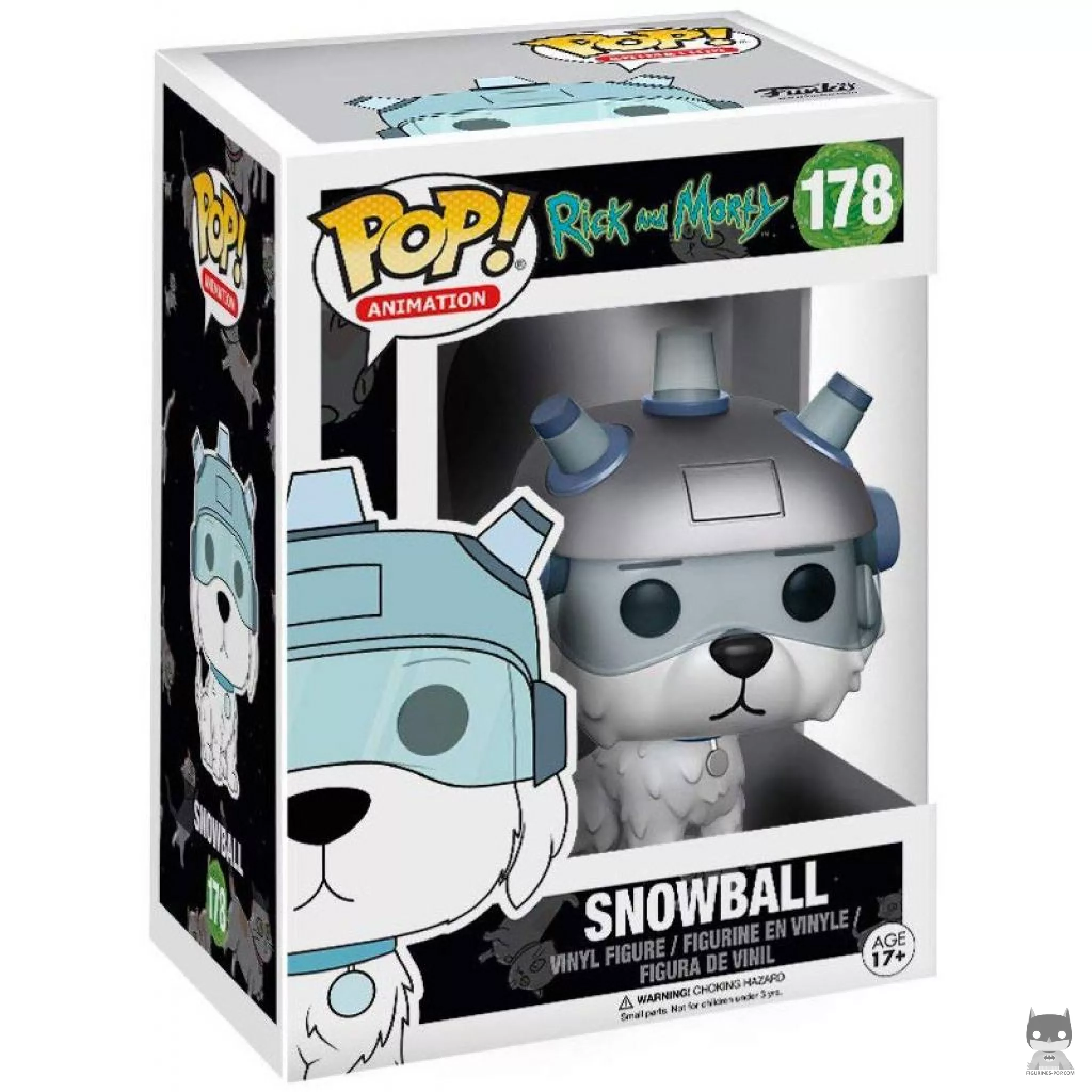 Snowball Funko Pop! figure in its box