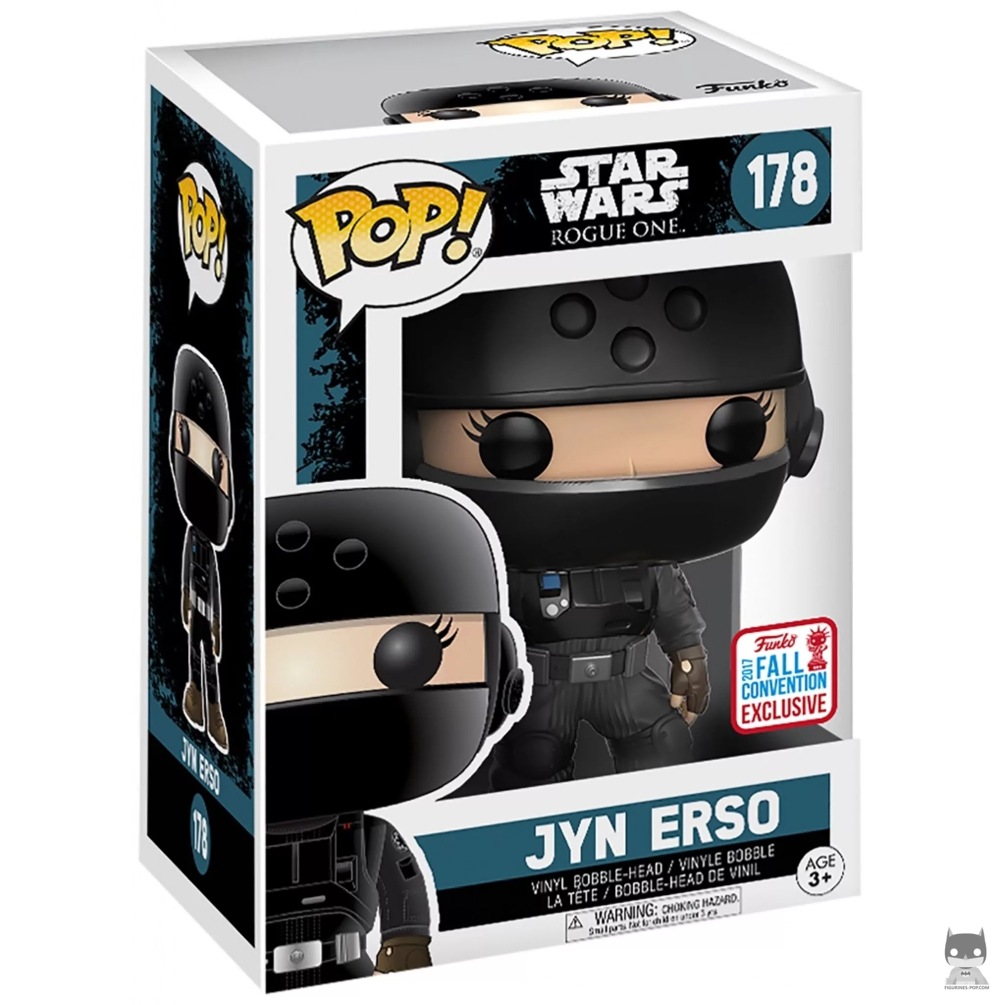 Jyn Erso Imperial Disguise Funko Pop! figure in its box