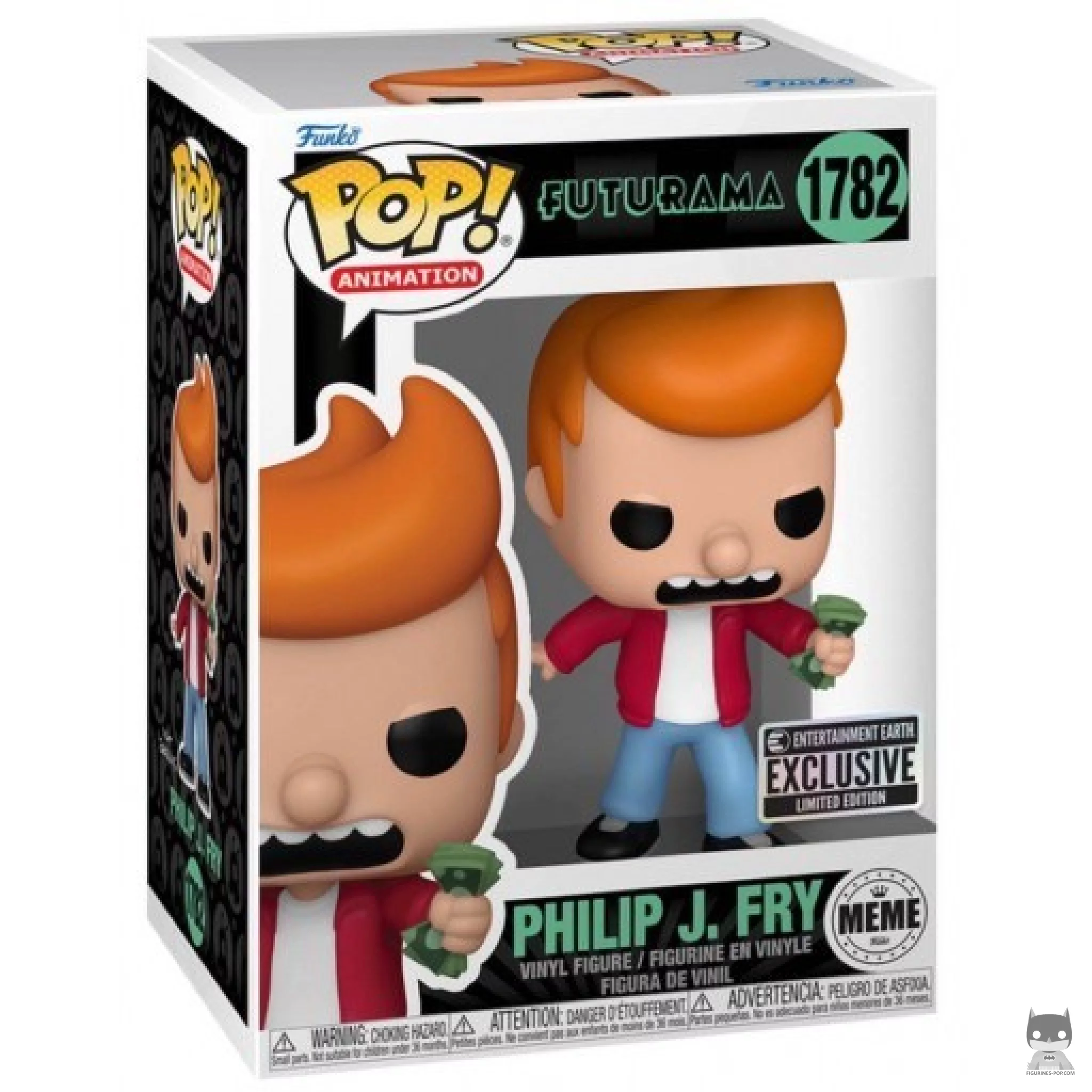 Philip J. Fry (Meme) "Shut Up And Take My Money!" Funko Pop! figure in its box