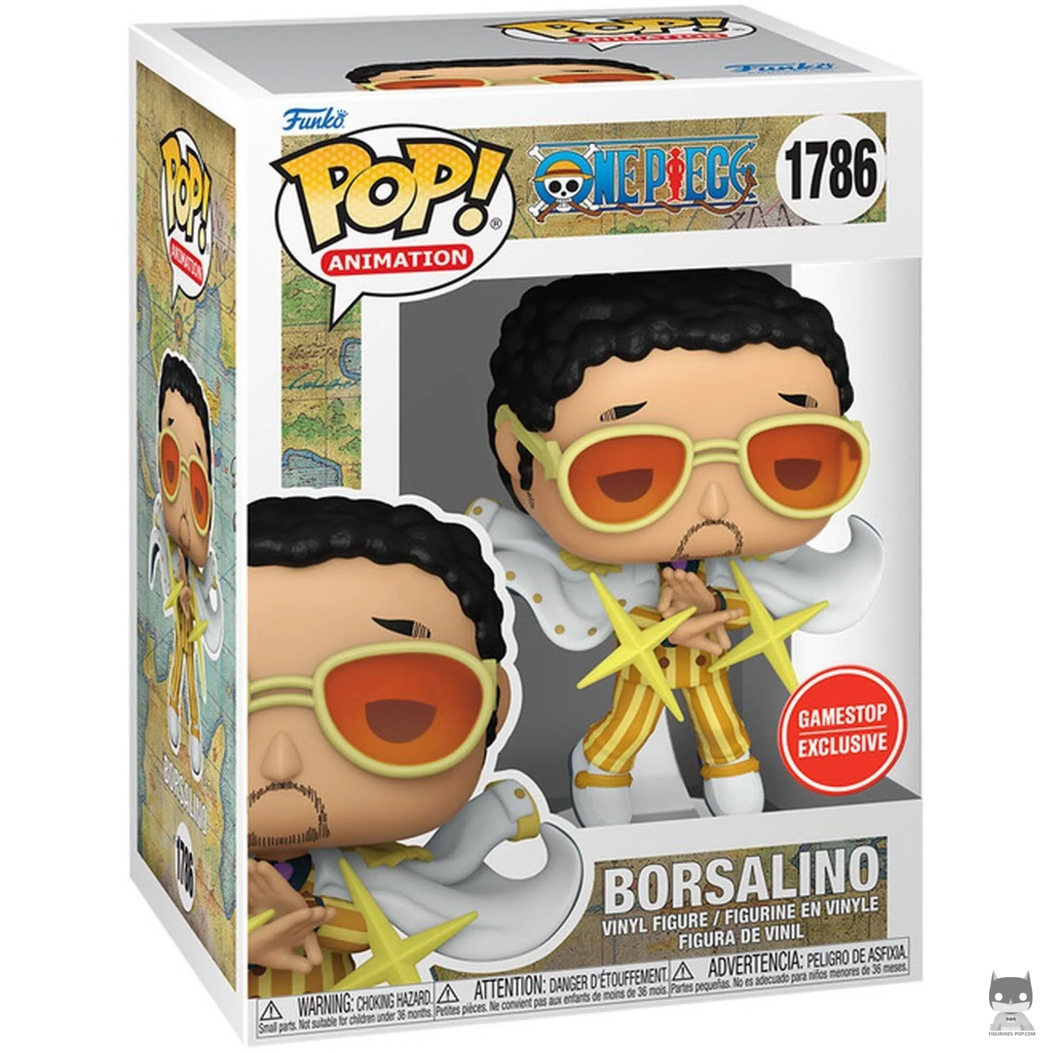 Borsalino Funko Pop! figure in its box