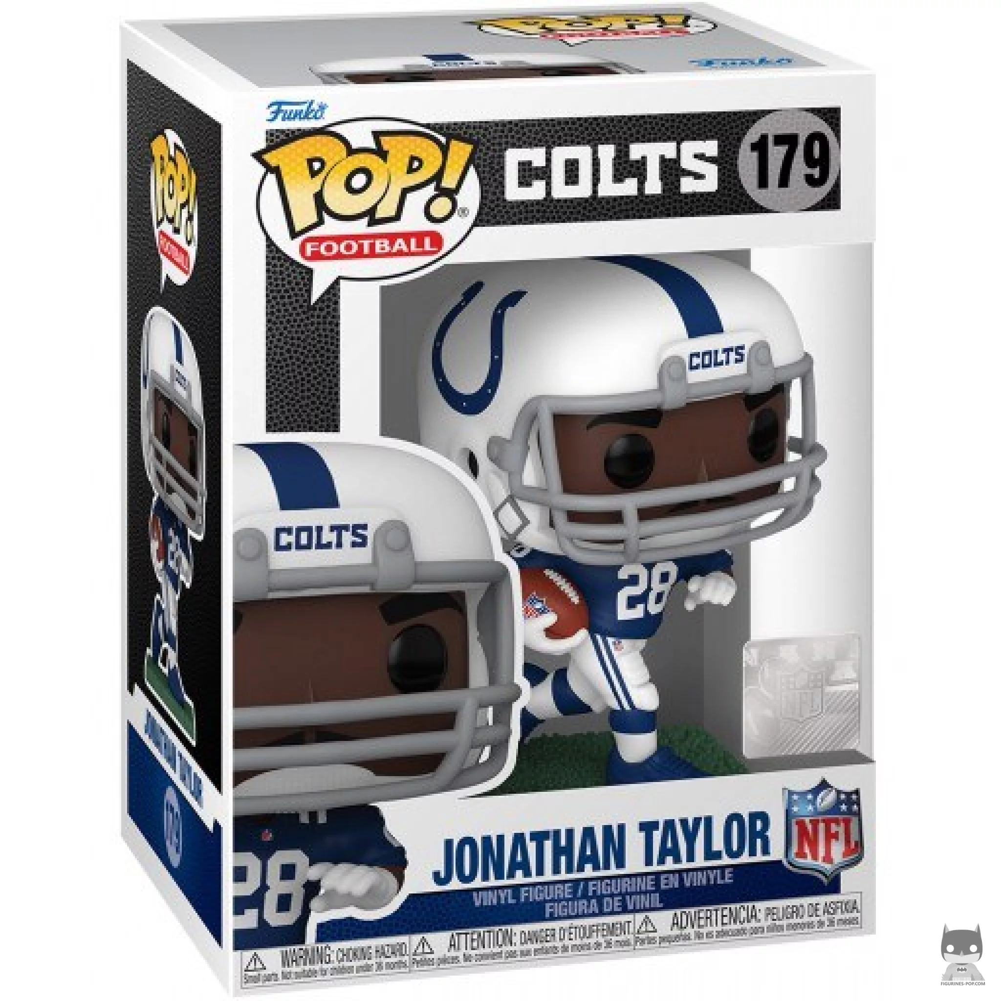 Jonathan Taylor Funko Pop! figure in its box