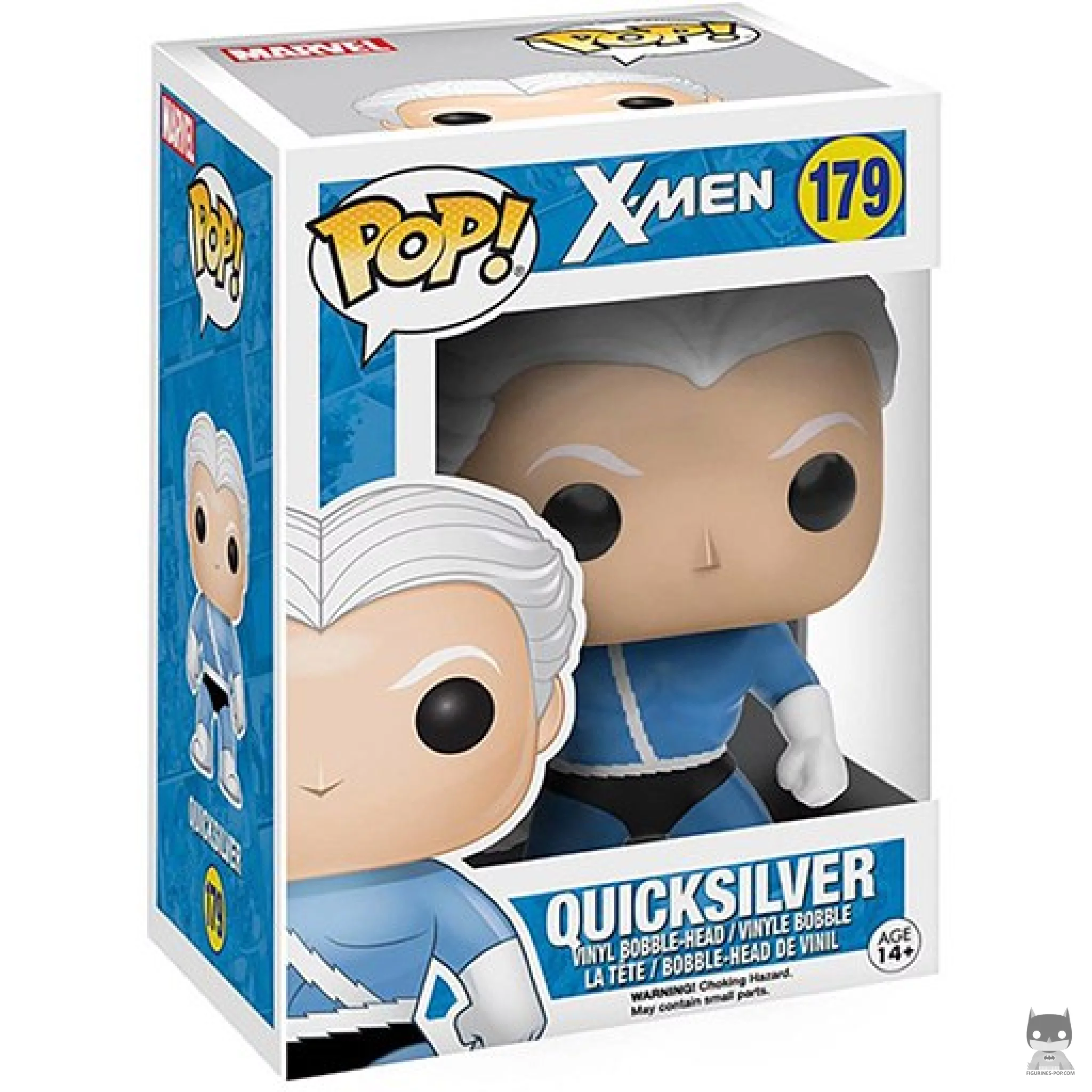 Quicksilver Funko Pop! figure in its box