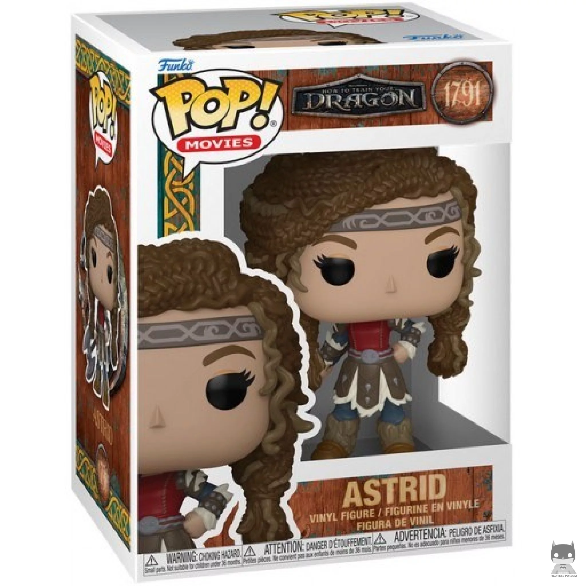 Astrid Funko Pop! figure in its box