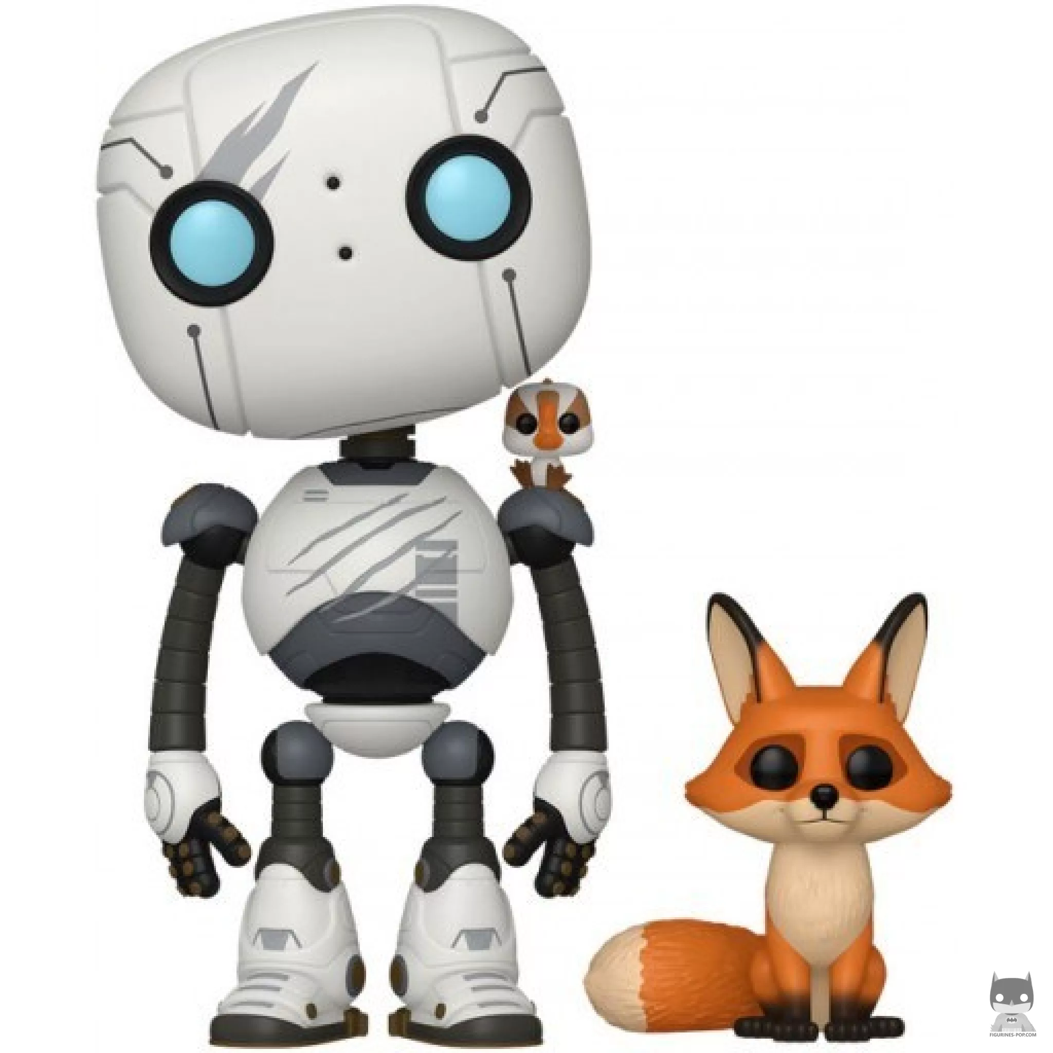 Roz with Brightbill & Fink Funko Pop! figure (The Wild Robot)