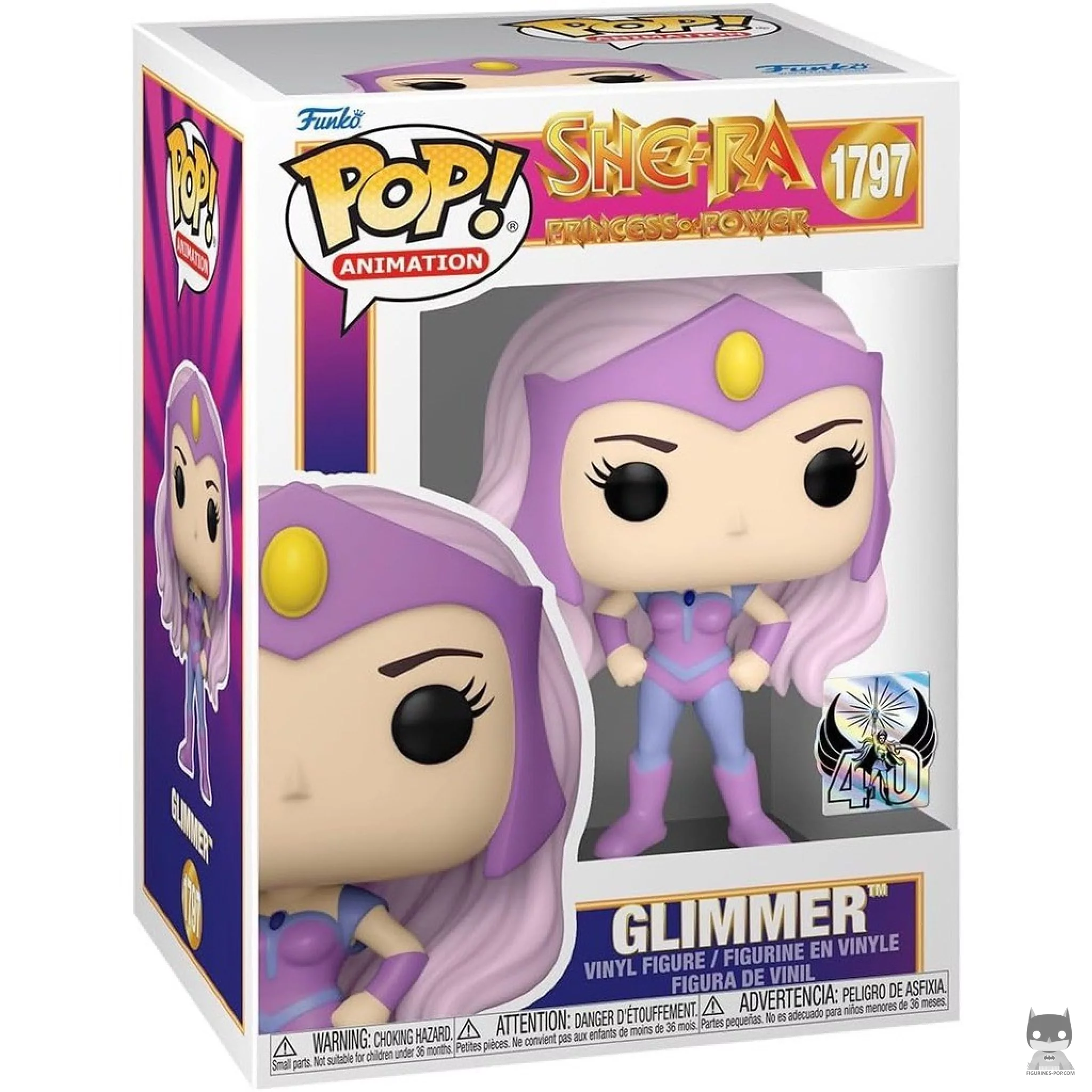 Glimmer (40th Anniversary) Funko Pop! figure in its box