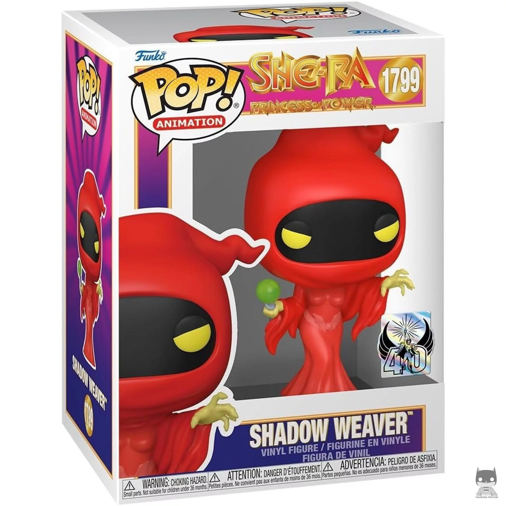 Shadow Weaver (40th Anniversary) Funko Pop! figure in its box