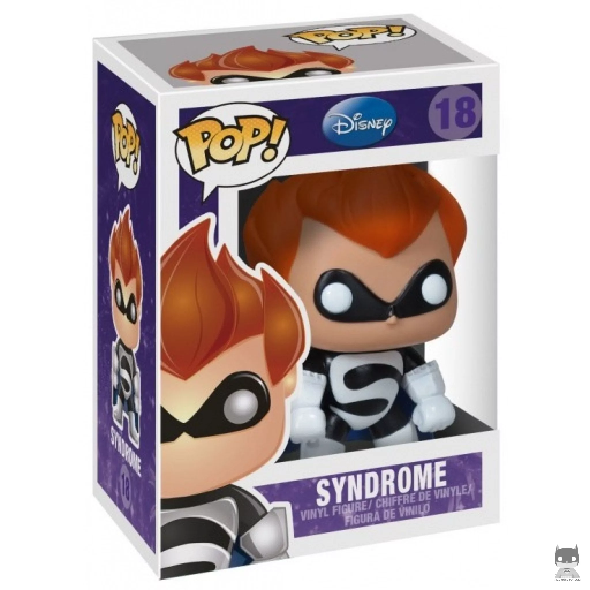 Syndrome Funko Pop! figure in its box