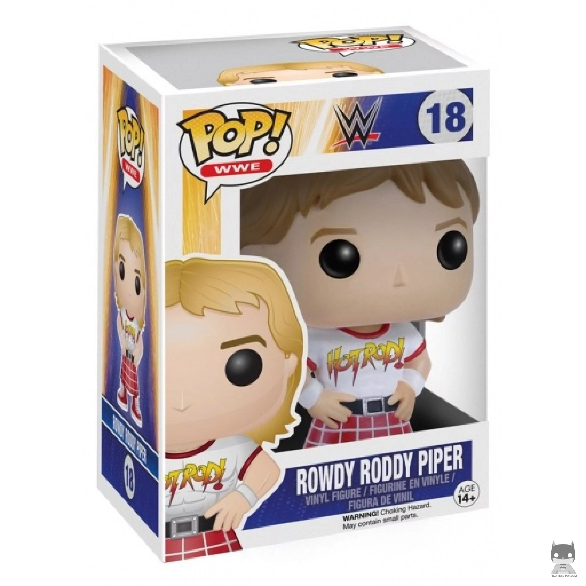 Roddy "Rowdy" Piper Funko Pop! figure in its box