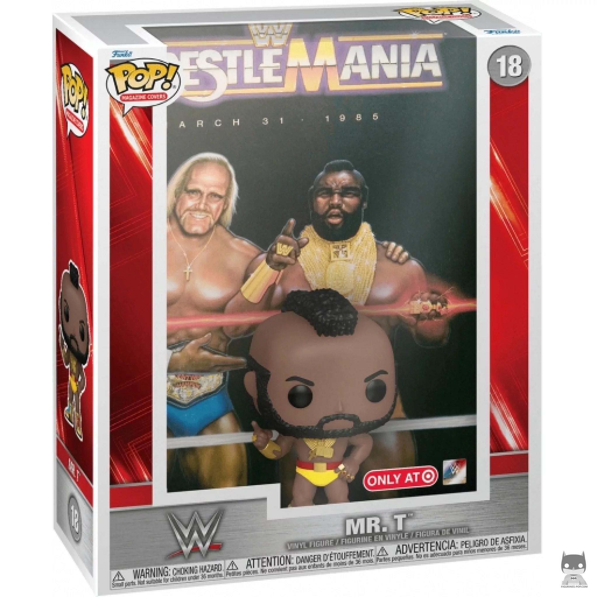 WrestleMania : Mr. T Funko Pop! figure (WWE)