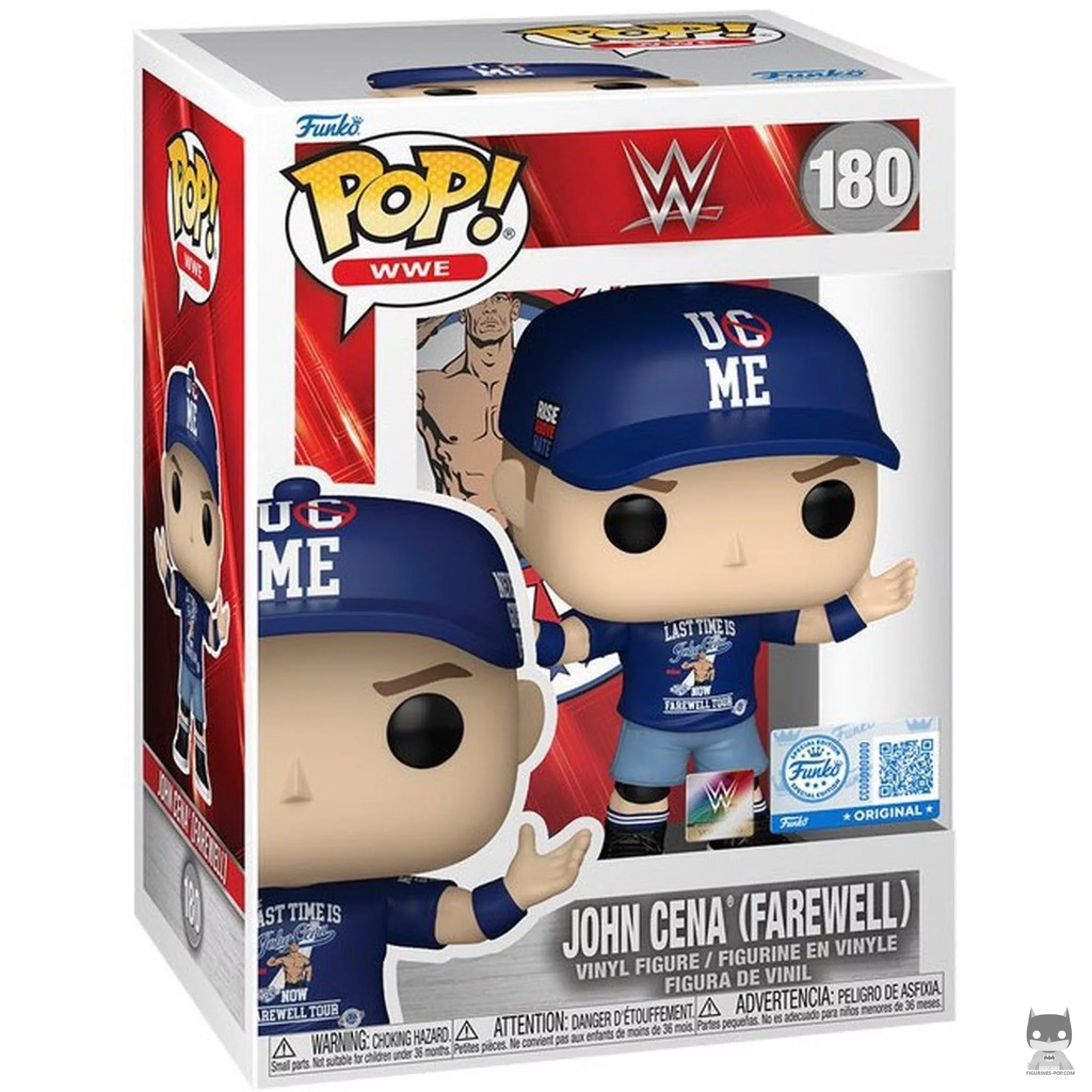 John Cena farewell Funko Pop! figure in its box