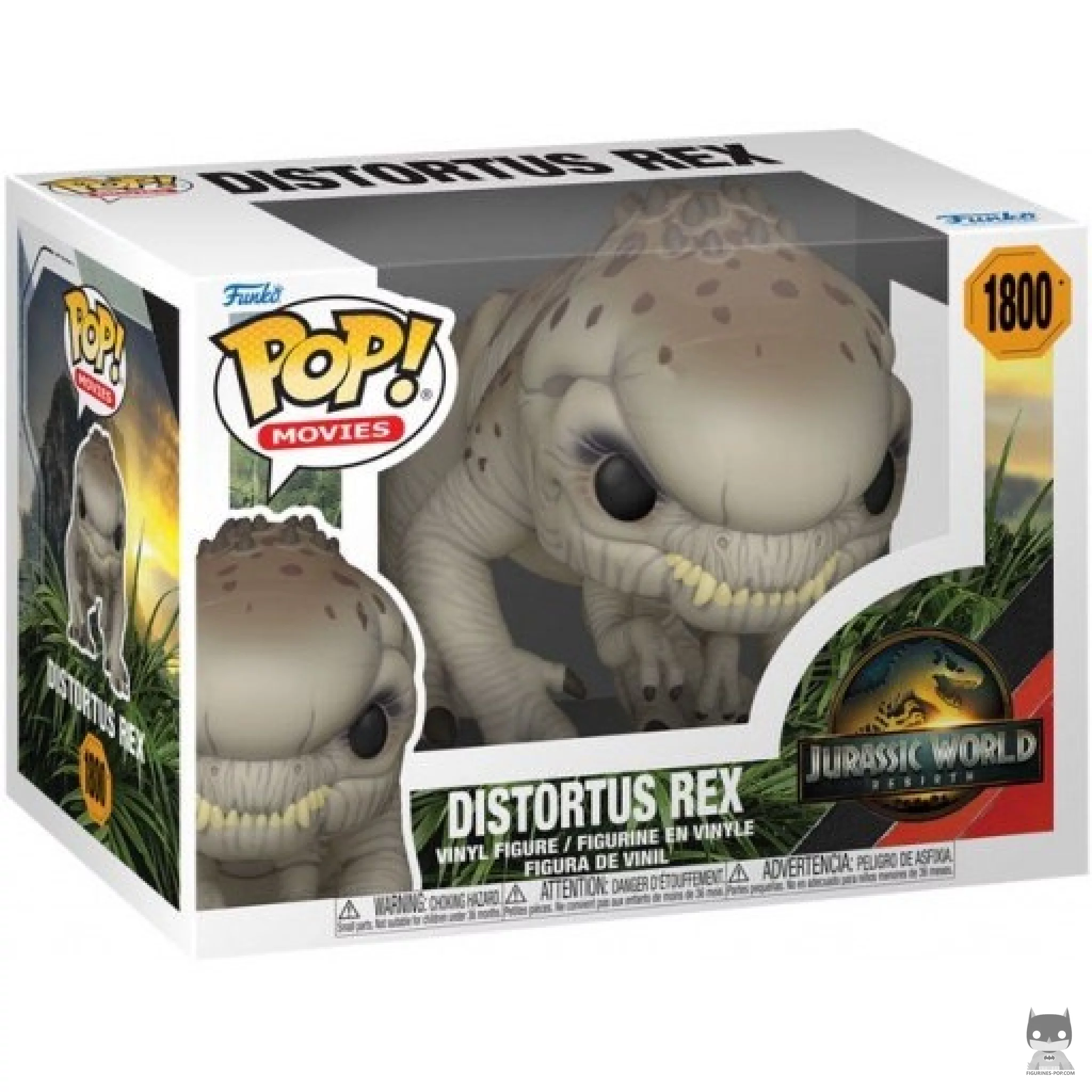 Distortus Rex Funko Pop! figure in its box