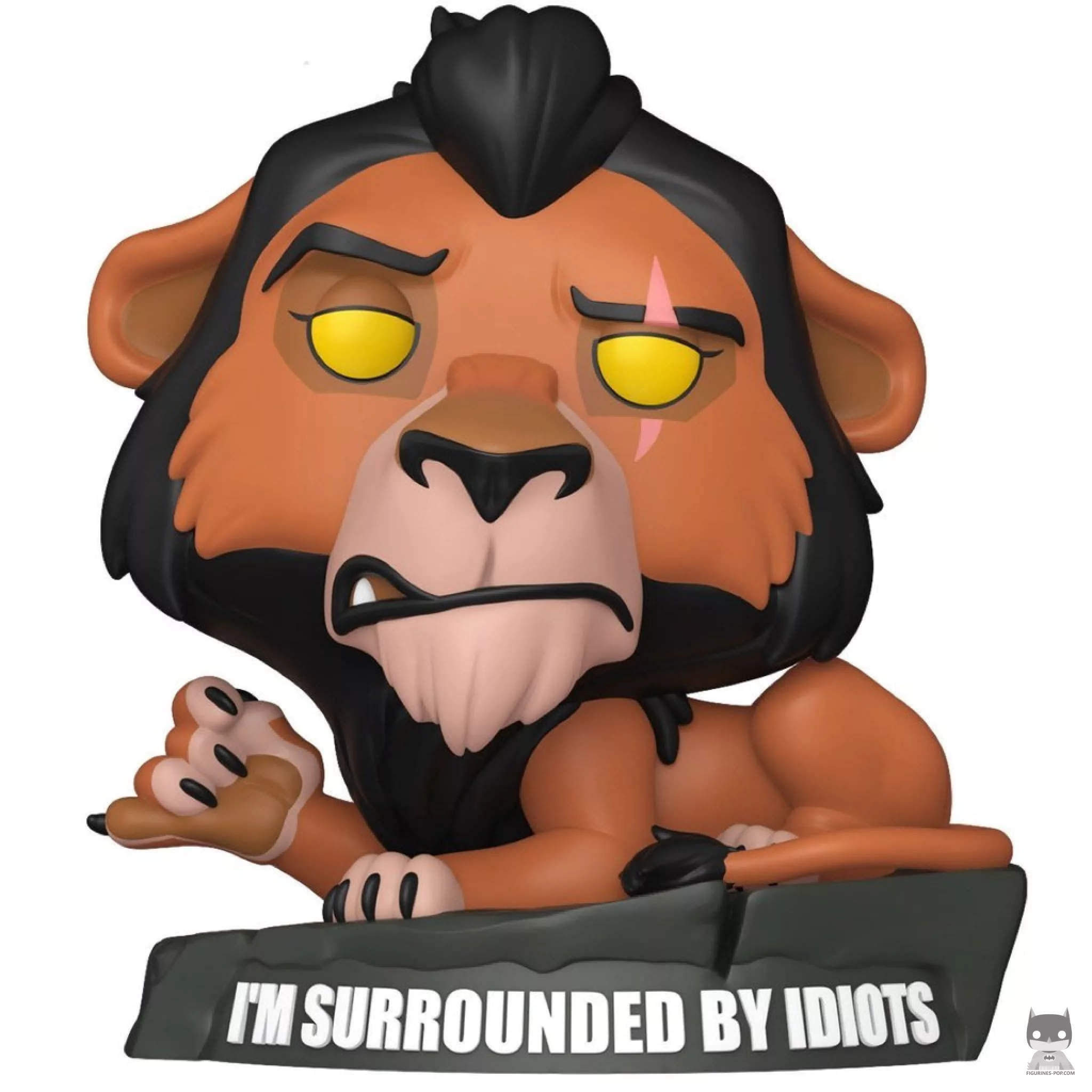 Scar (Meme) "I'm surrounded by idiots" Funko Pop! figure (Disney Villains)