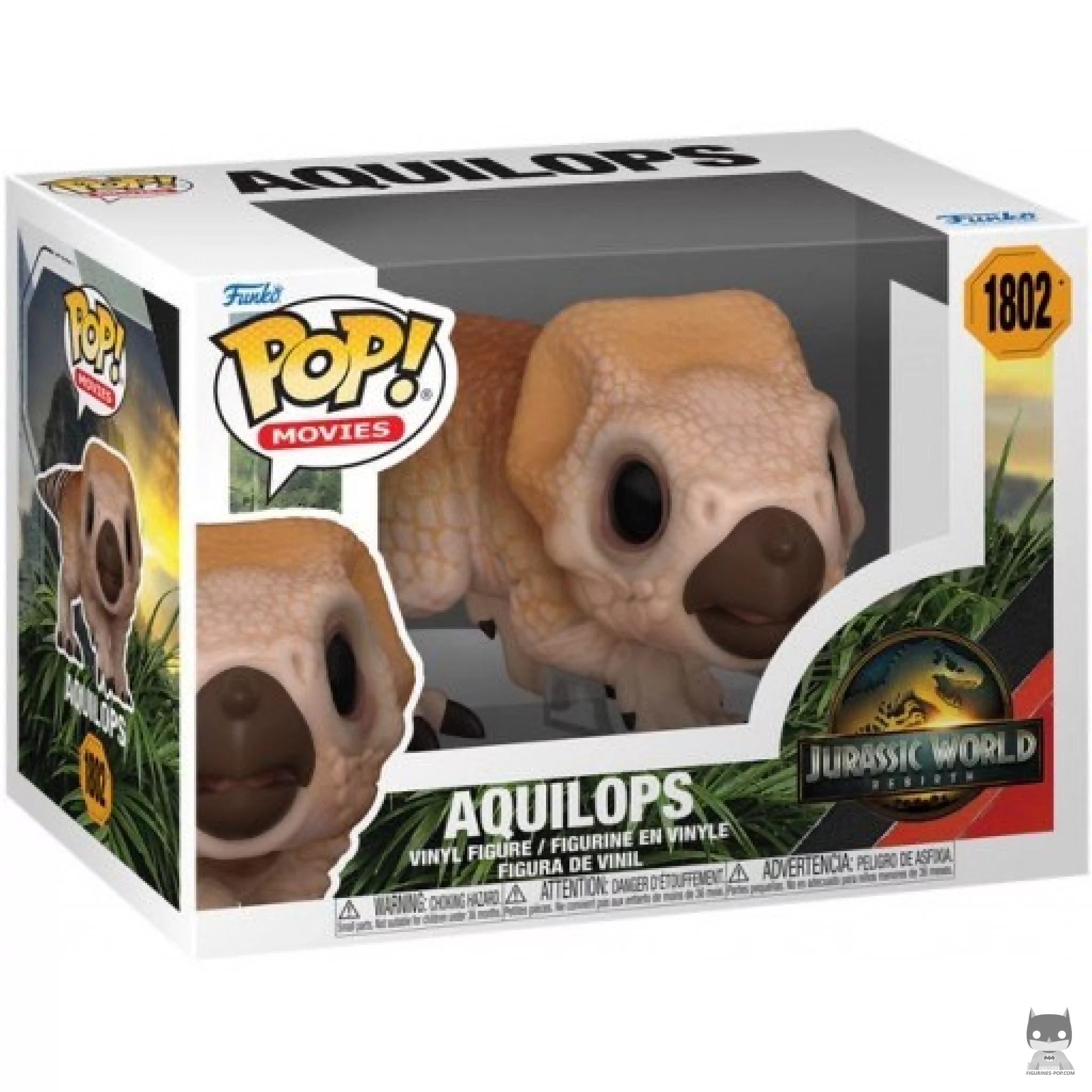 Aquilops Funko Pop! figure in its box