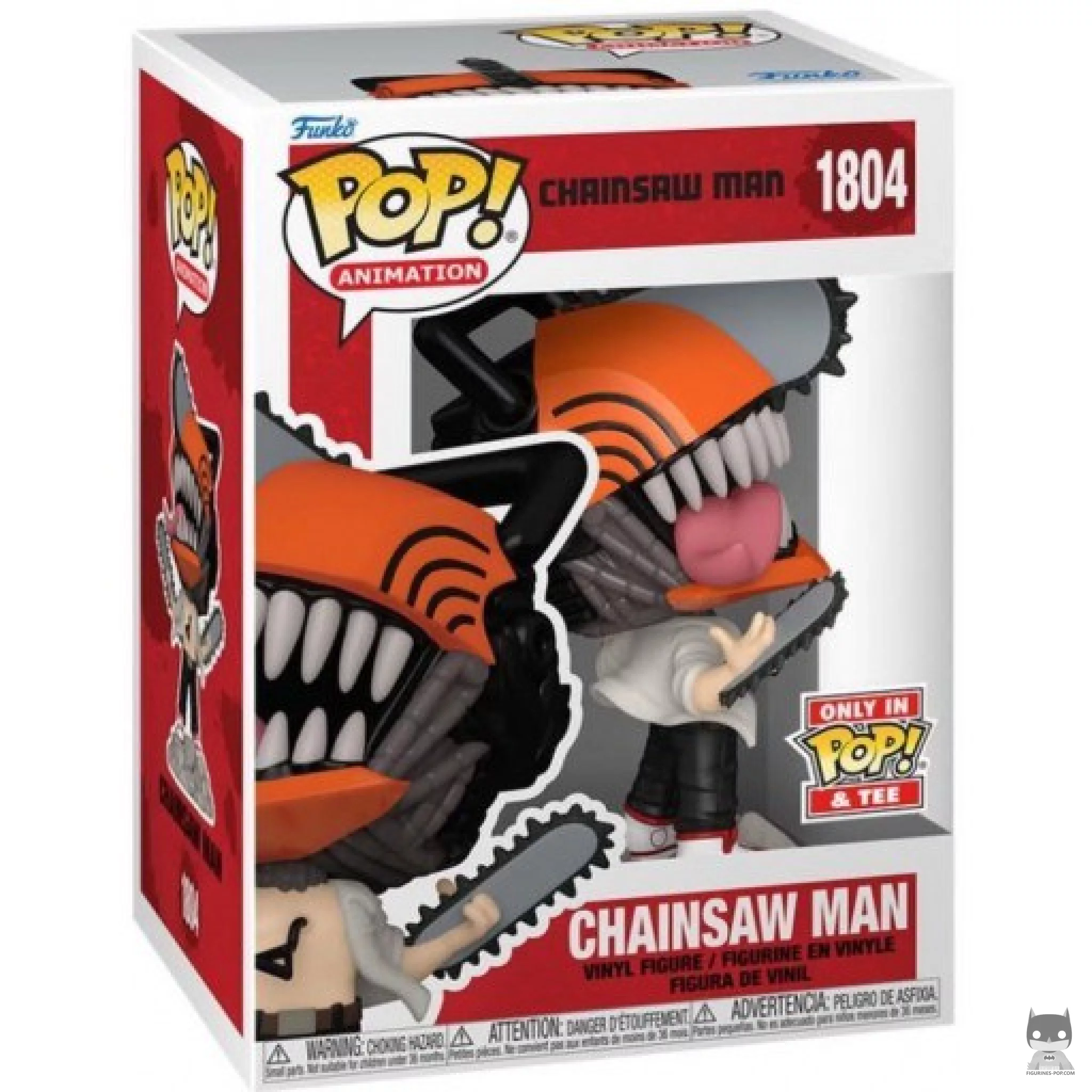 Chainsaw Man Funko Pop! figure in its box