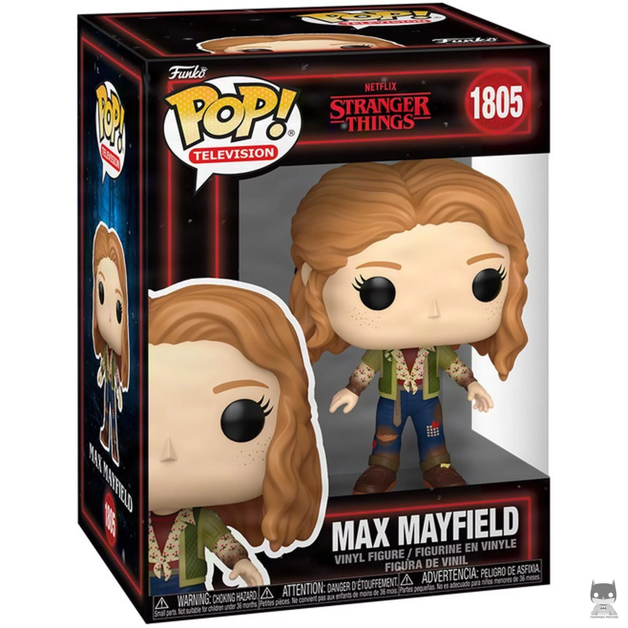 Max Mayfield Funko Pop! figure in its box