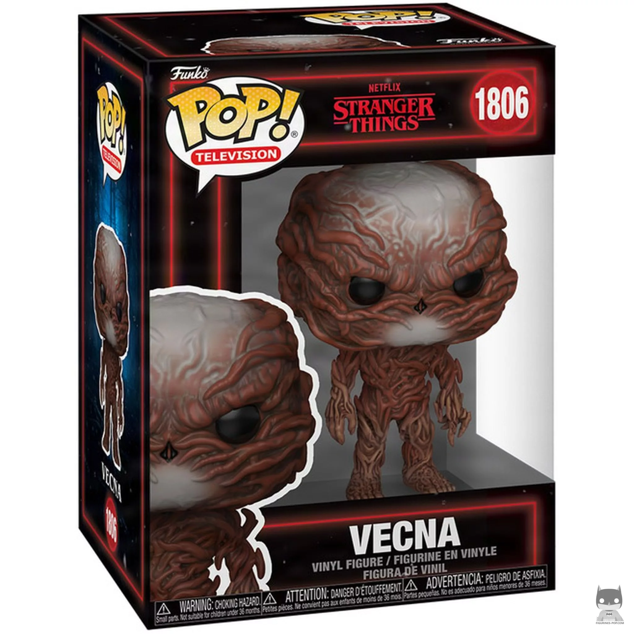 Vecna 2.0 Funko Pop! figure in its box