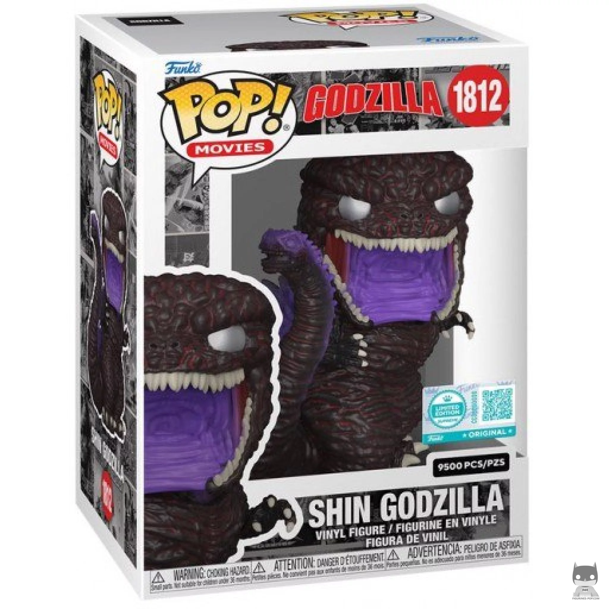 Shin Godzilla Funko Pop! figure in its box