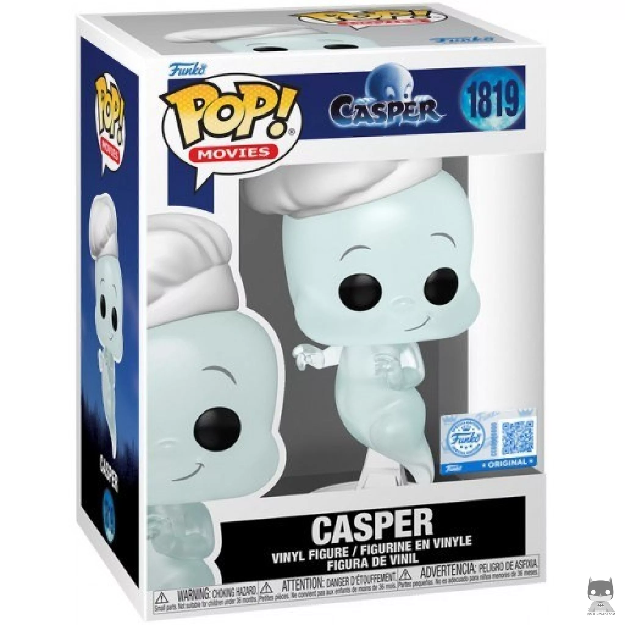 Casper with Chef Hat Funko Pop! figure in its box
