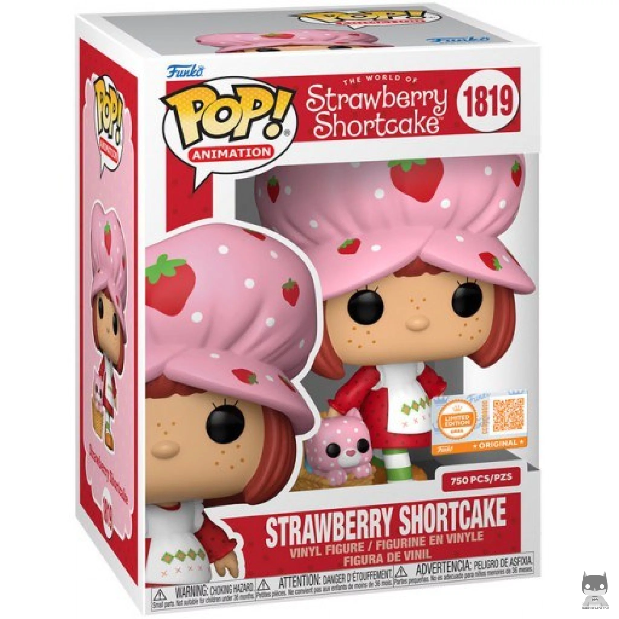 Strawberry Shortcake Funko Pop! figure in its box