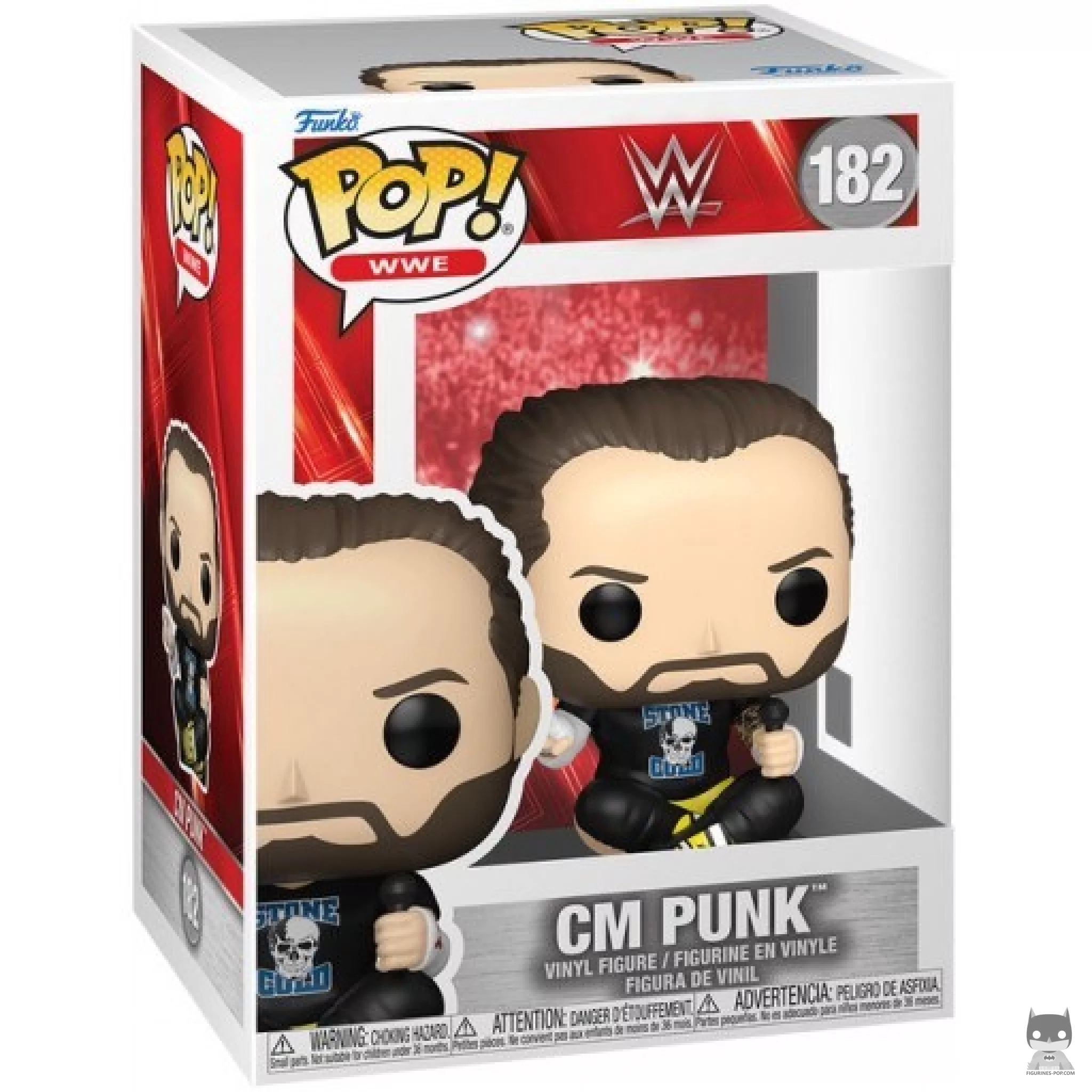 CM Punk Funko Pop! figure in its box