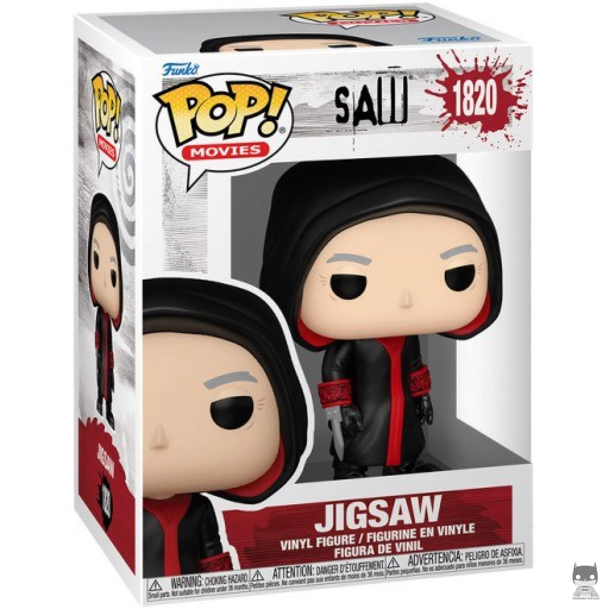 Jigsaw Funko Pop! figure in its box