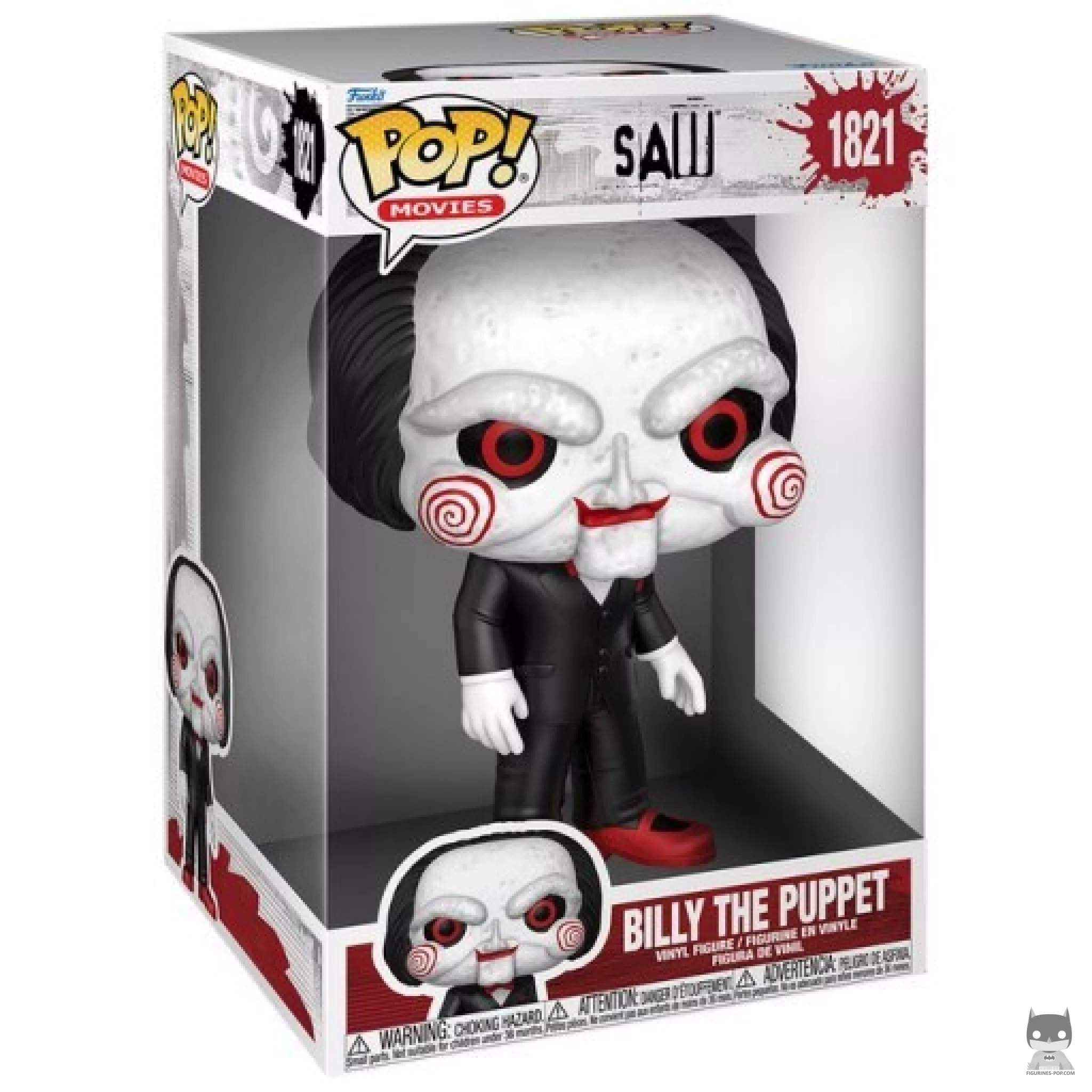 Billy the Puppet (SuperSized) Funko Pop! figure in its box