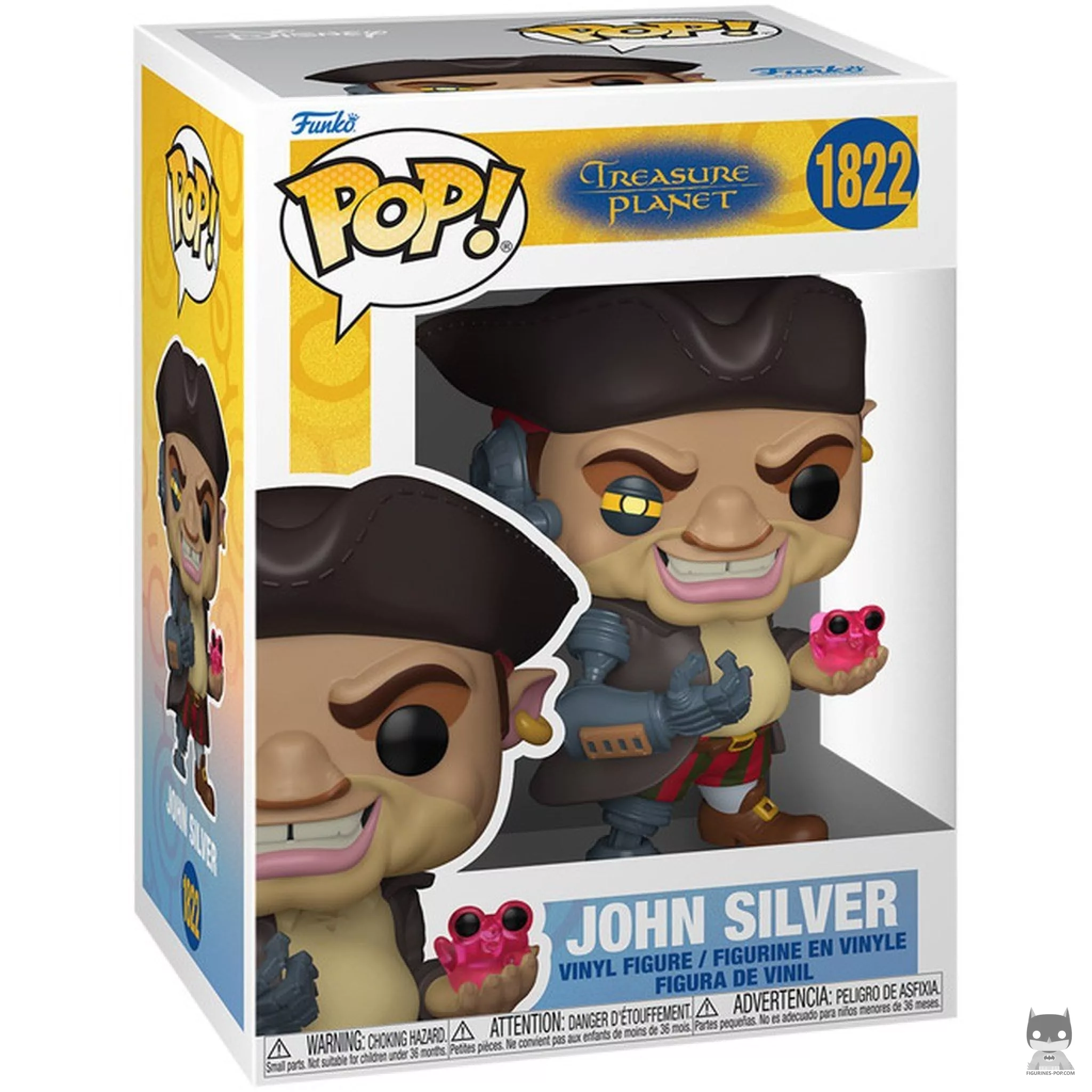John Silver Funko Pop! figure in its box