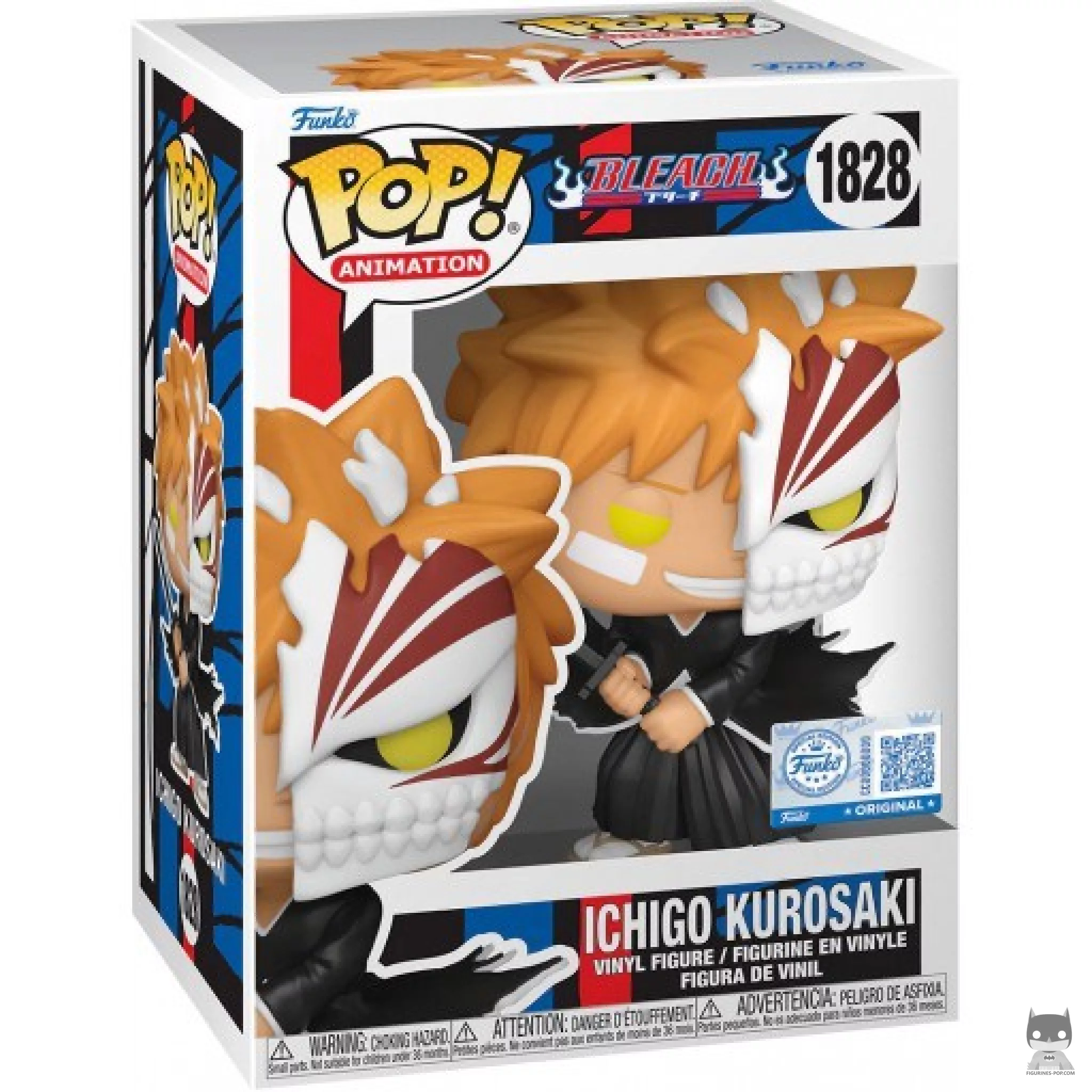 Ichigo Kurosaki (Half Mask) Funko Pop! figure in its box