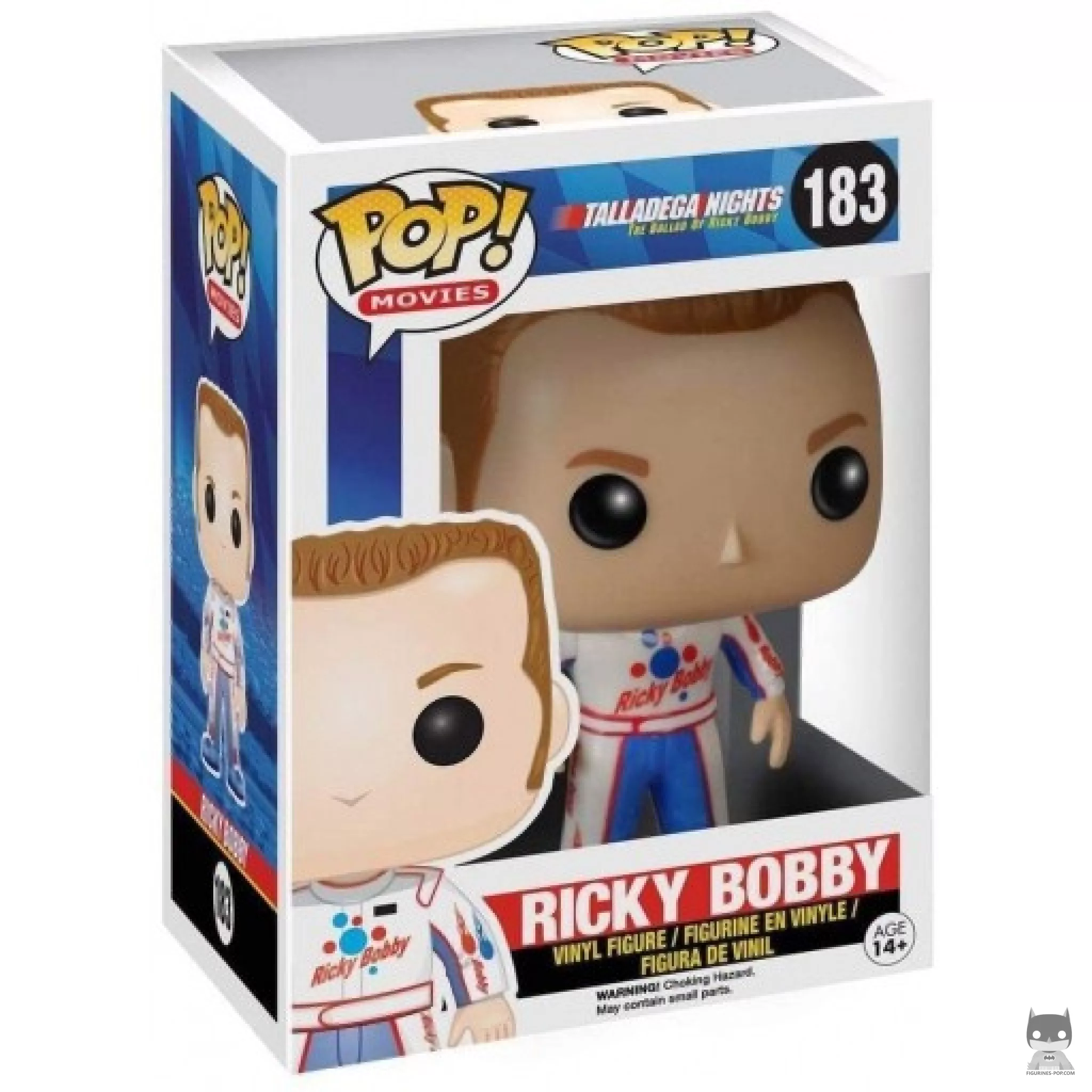 Ricky Bobby Funko Pop! figure in its box