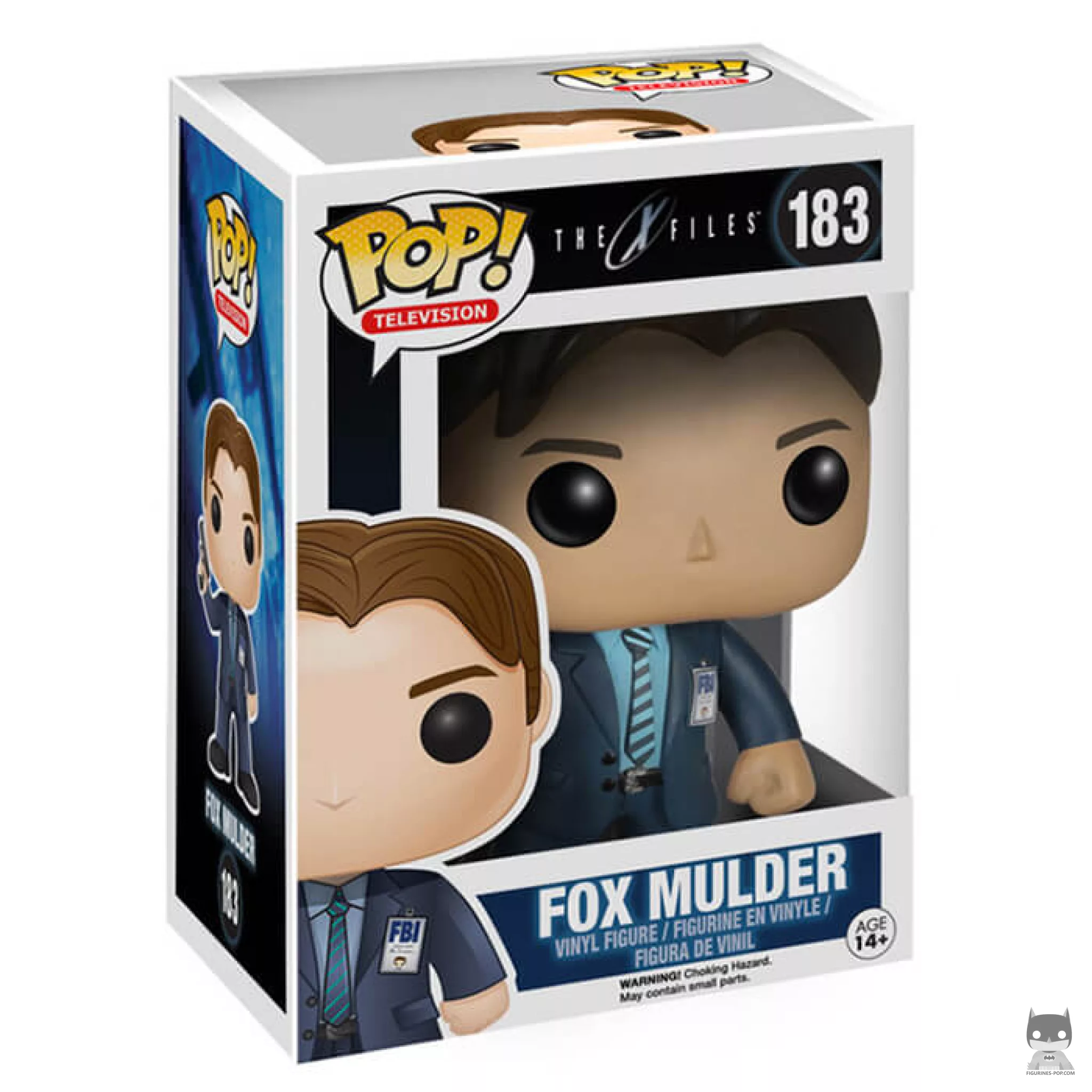 Fox Mulder Funko Pop! figure in its box