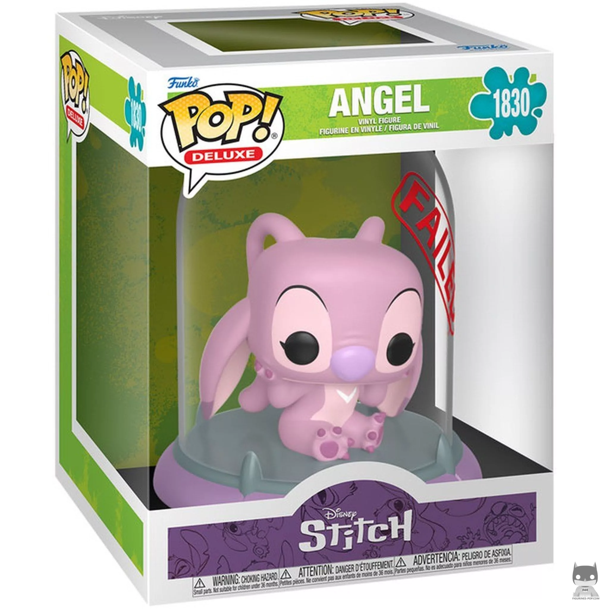 Angel (Containment Capsule) Funko Pop! figure in its box