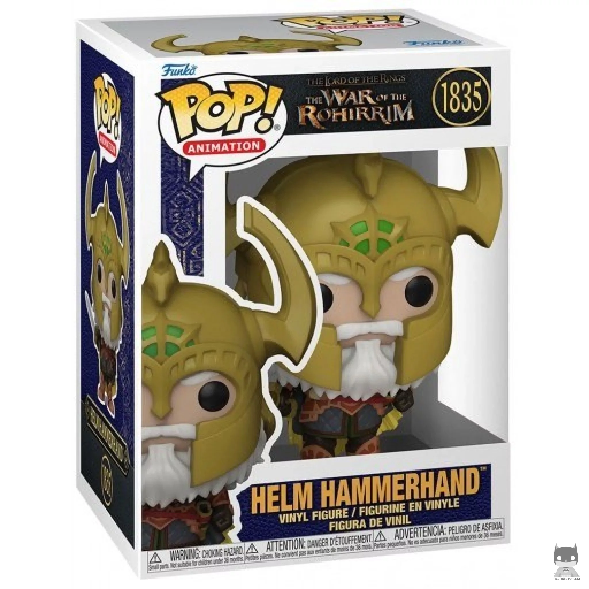 Helm Hammerhand Funko Pop! figure in its box