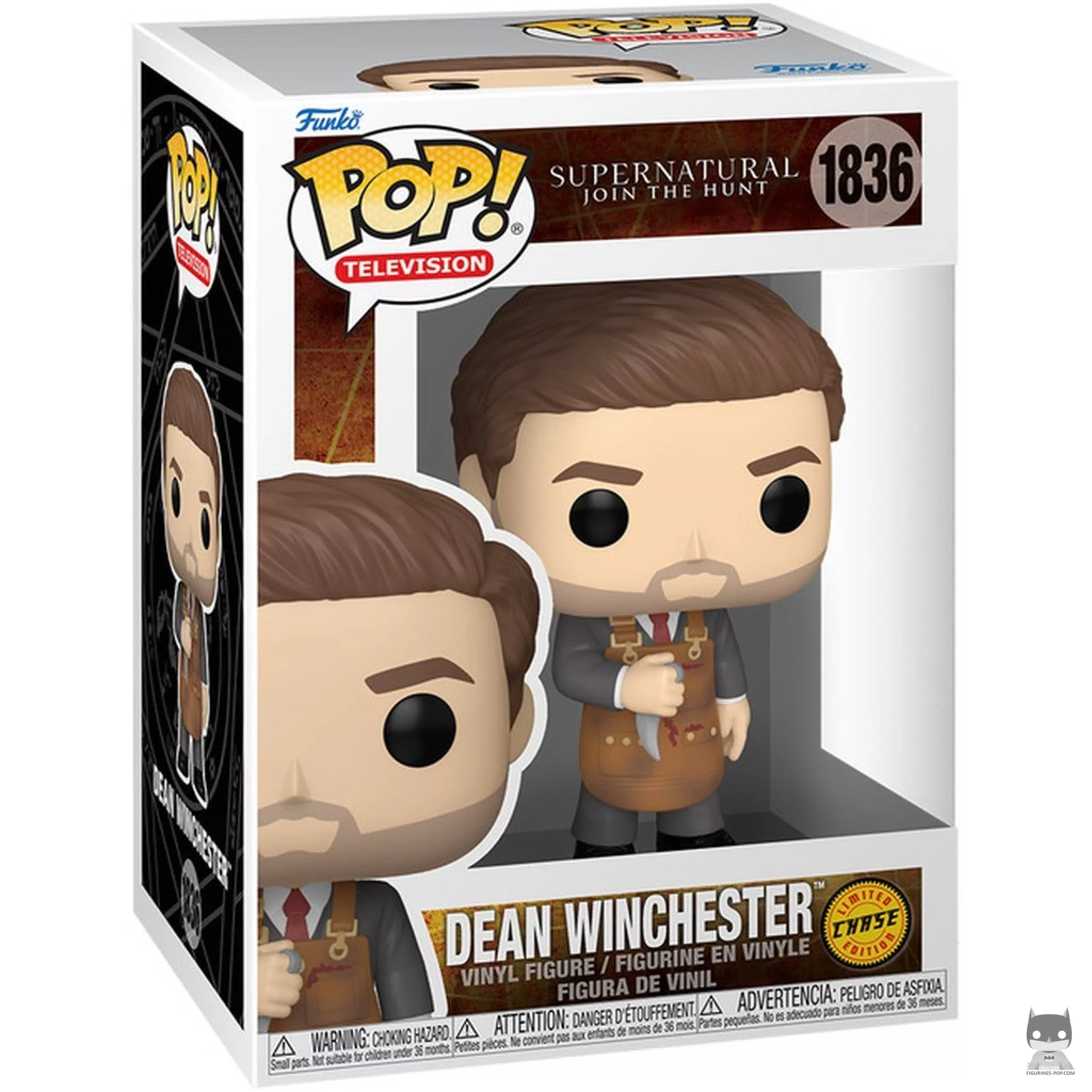 Dean Winchester (Chase) Funko Pop! figure in its box