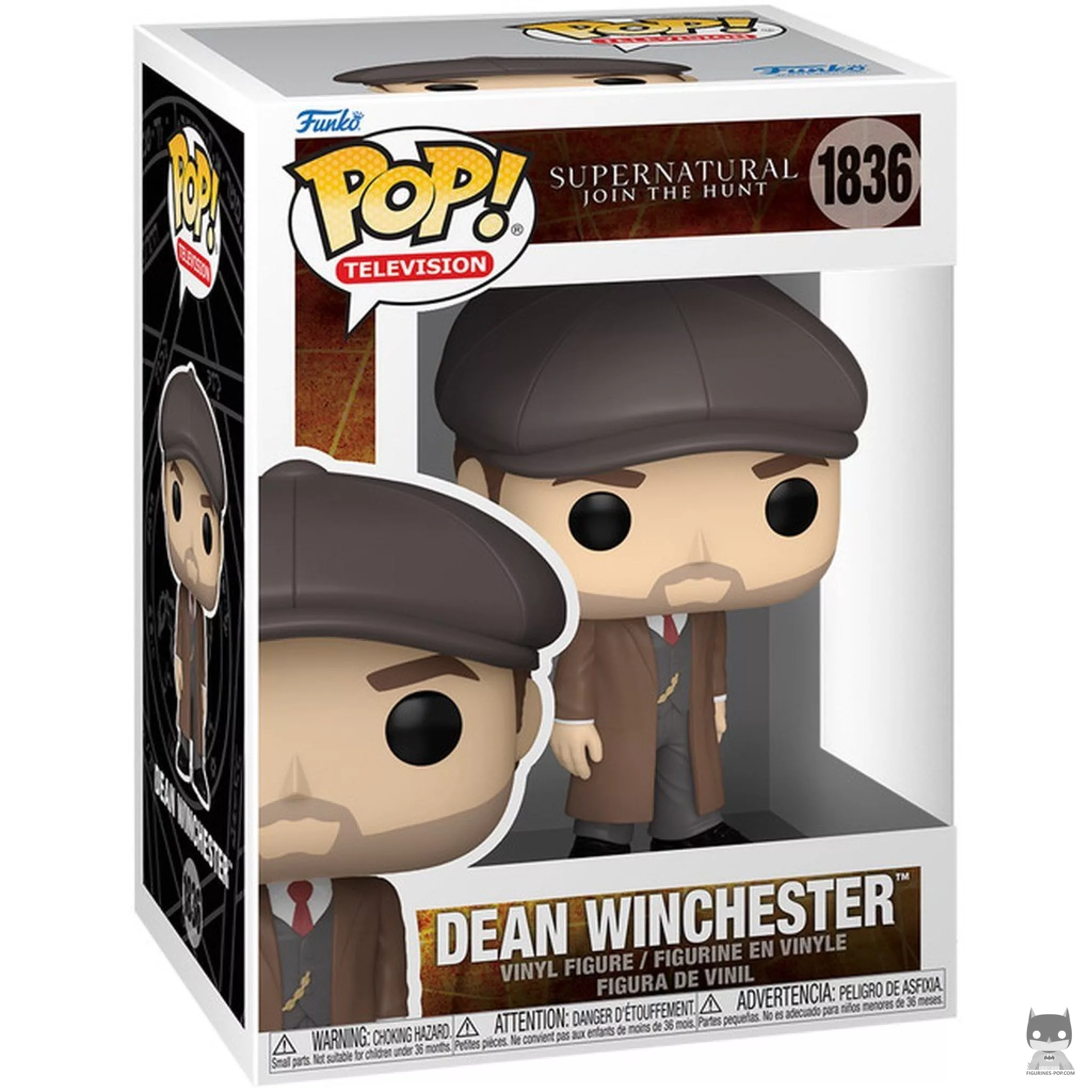 Dean Winchester Funko Pop! figure in its box
