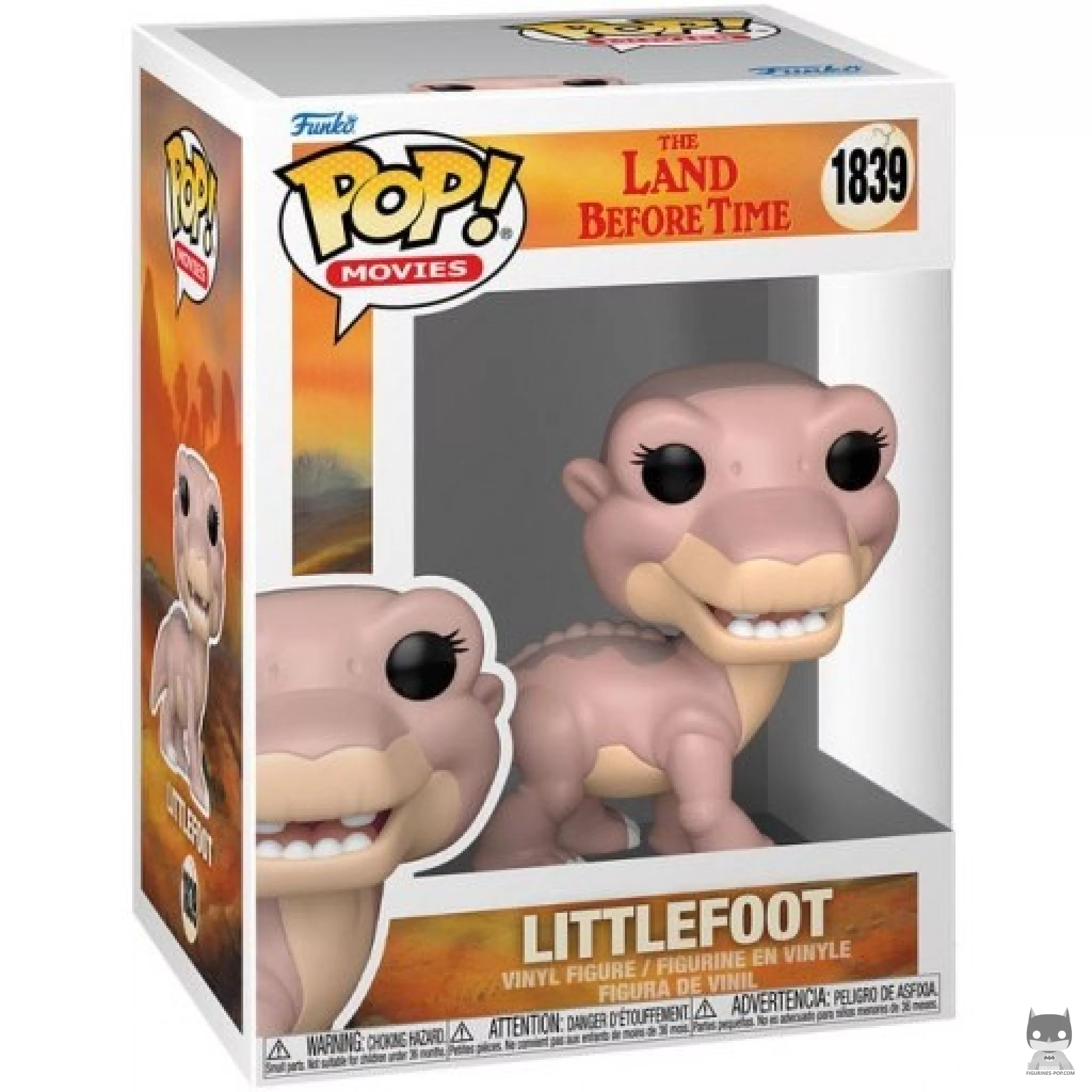 Littlefoot Funko Pop! figure in its box