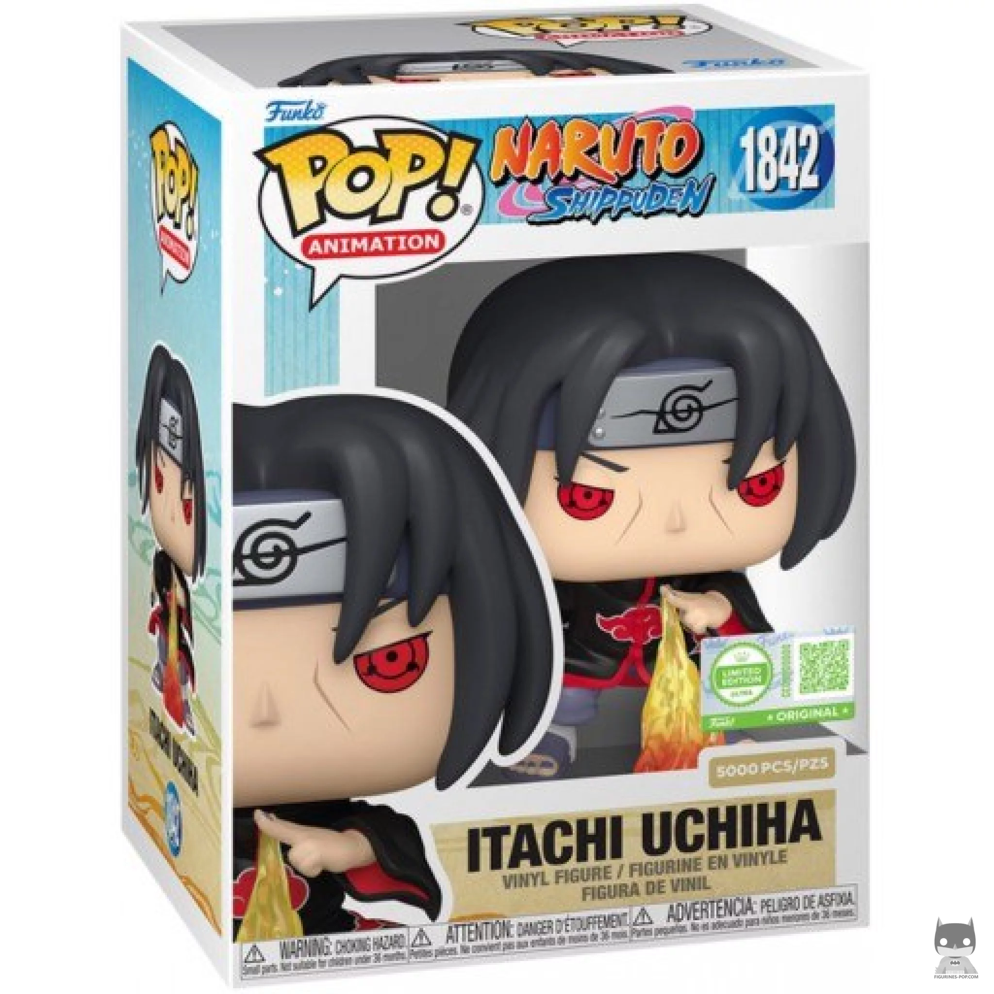 Itachi Uchiha Funko Pop! figure in its box