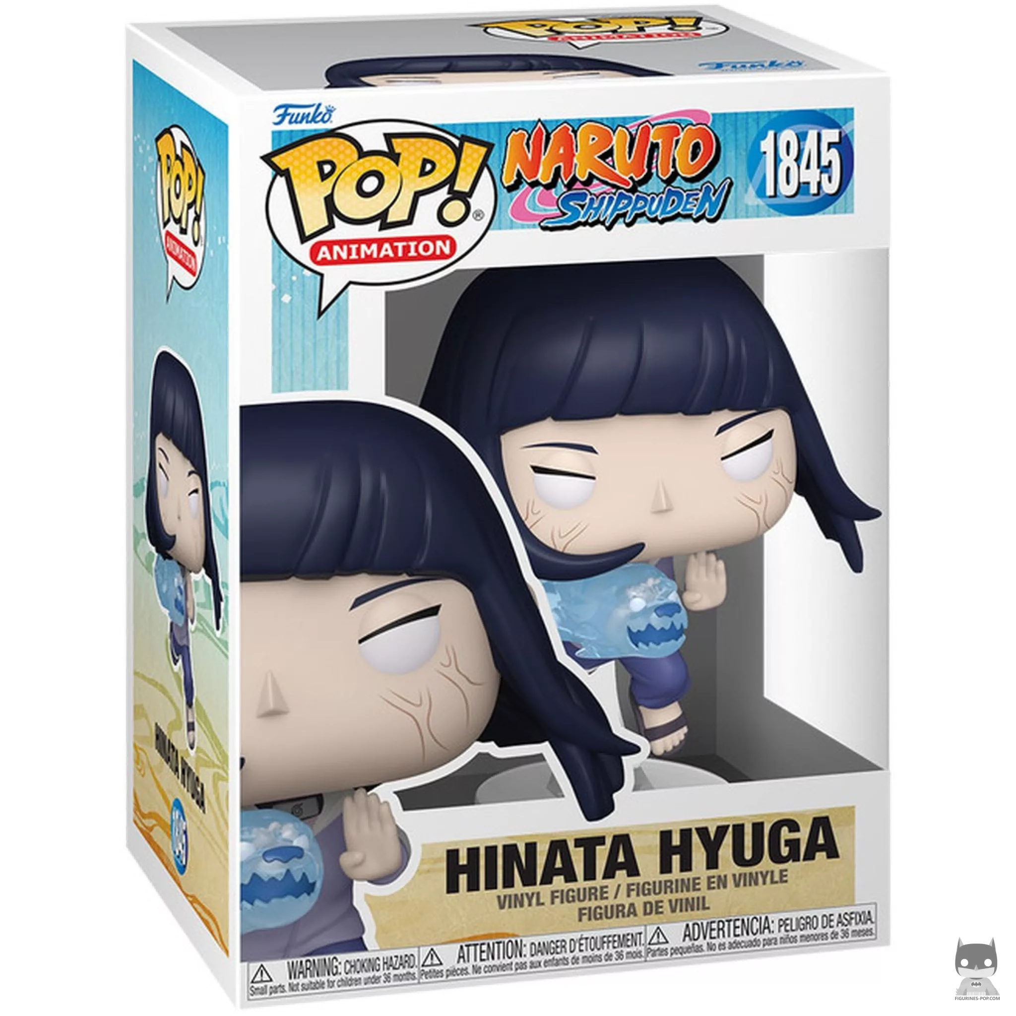 Hinata Hyuga Funko Pop! figure in its box