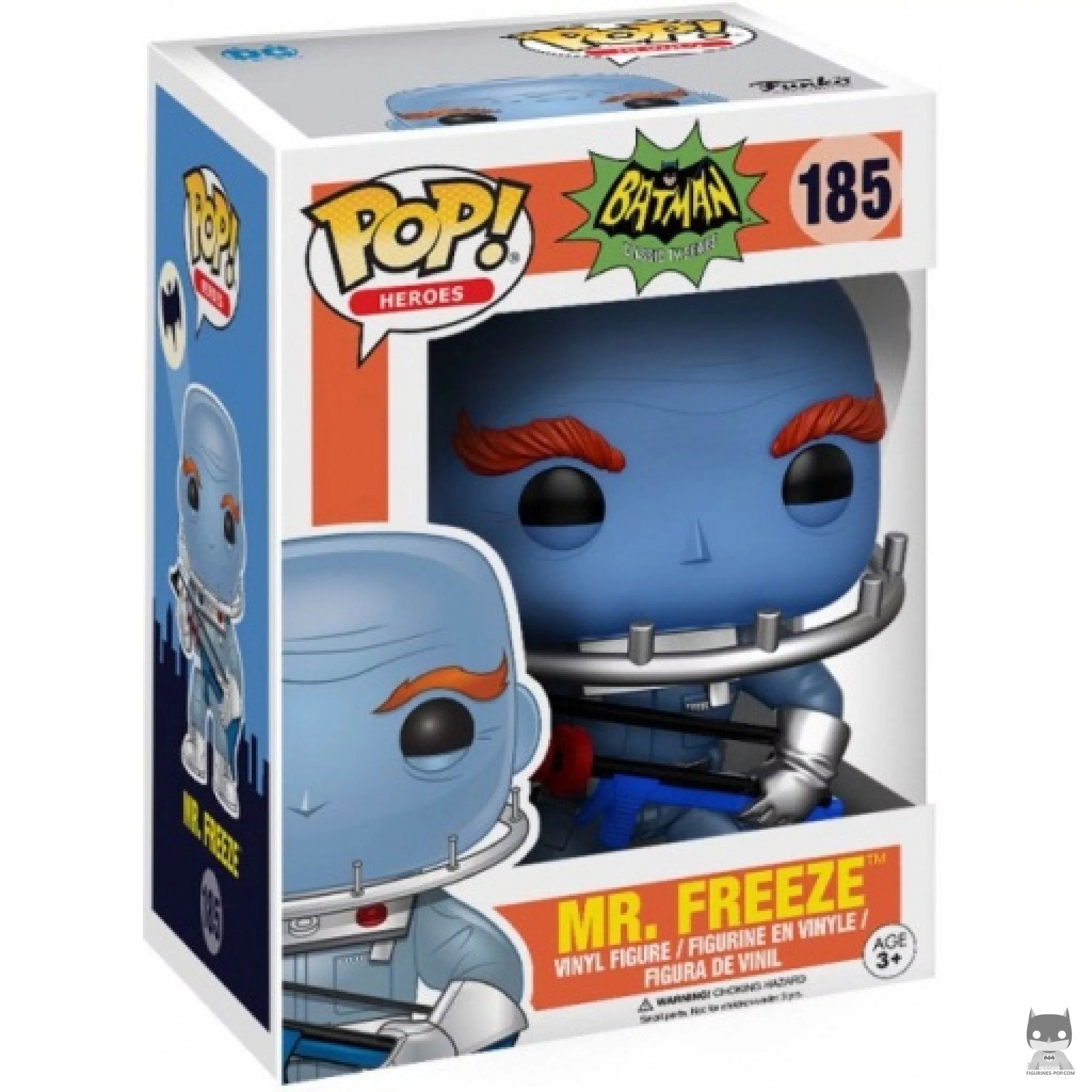Mr. Freeze Funko Pop! figure in its box
