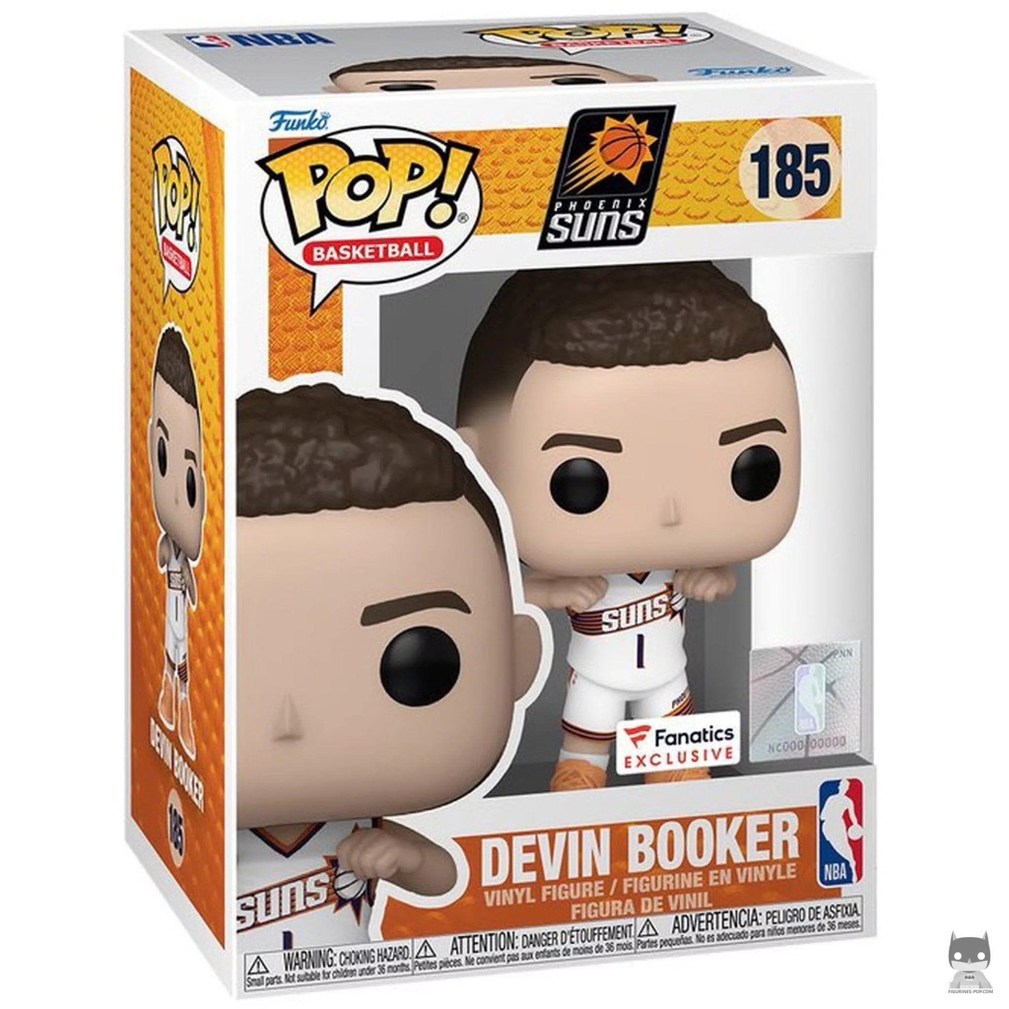Devin Booker (Association Edition Jersey) Funko Pop! figure in its box