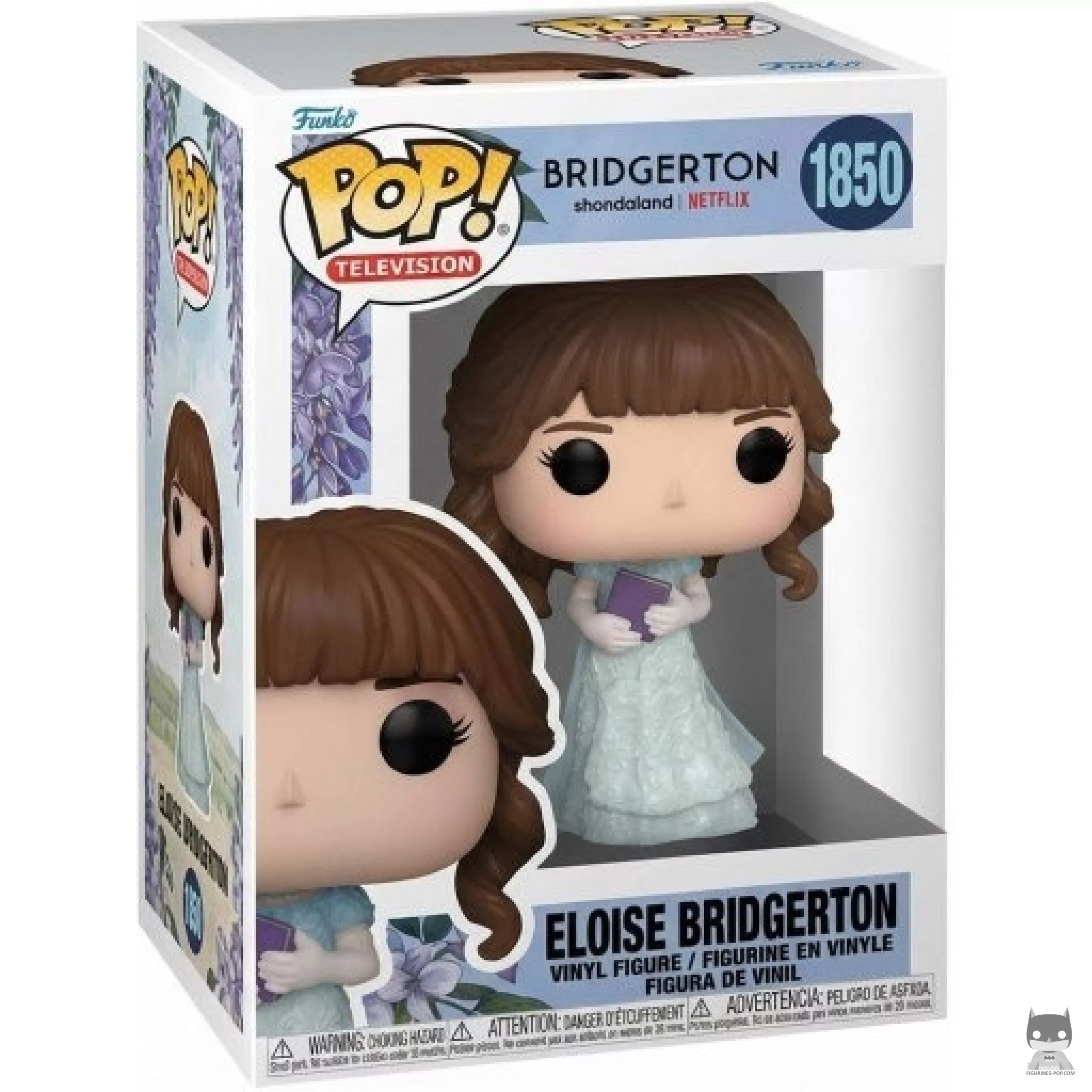 Eloise Bridgerton Funko Pop! figure in its box