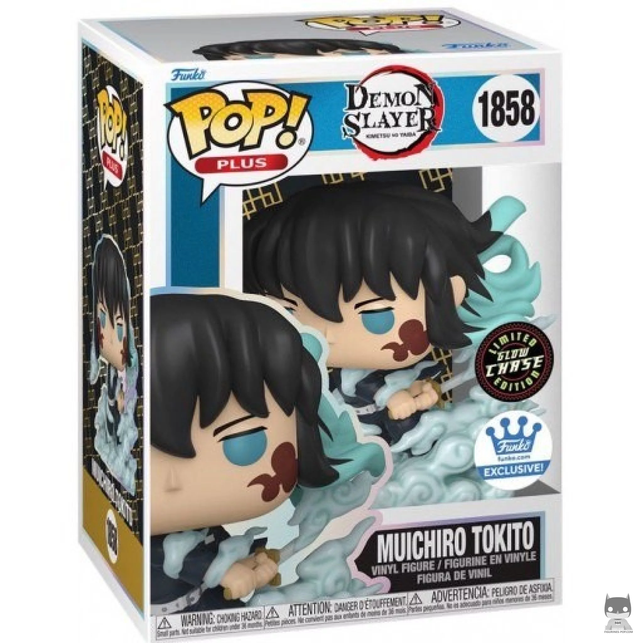 Muichiro Tokito (Chase & Glow in the Dark) Funko Pop! figure in its box